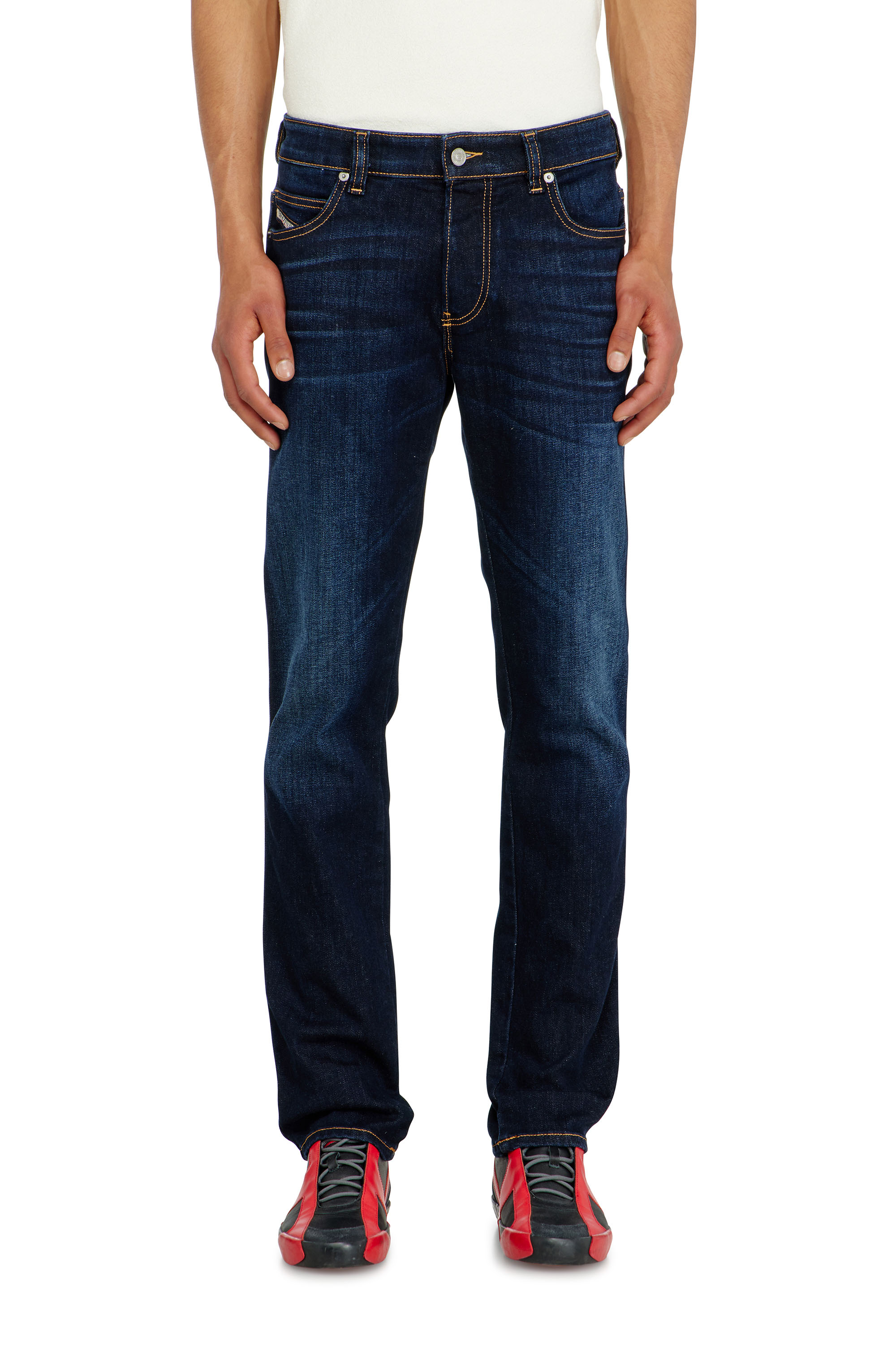 Diesel - Man's Slim Jeans 1993 D-Vyl 09Q15, Dark Blue - 4