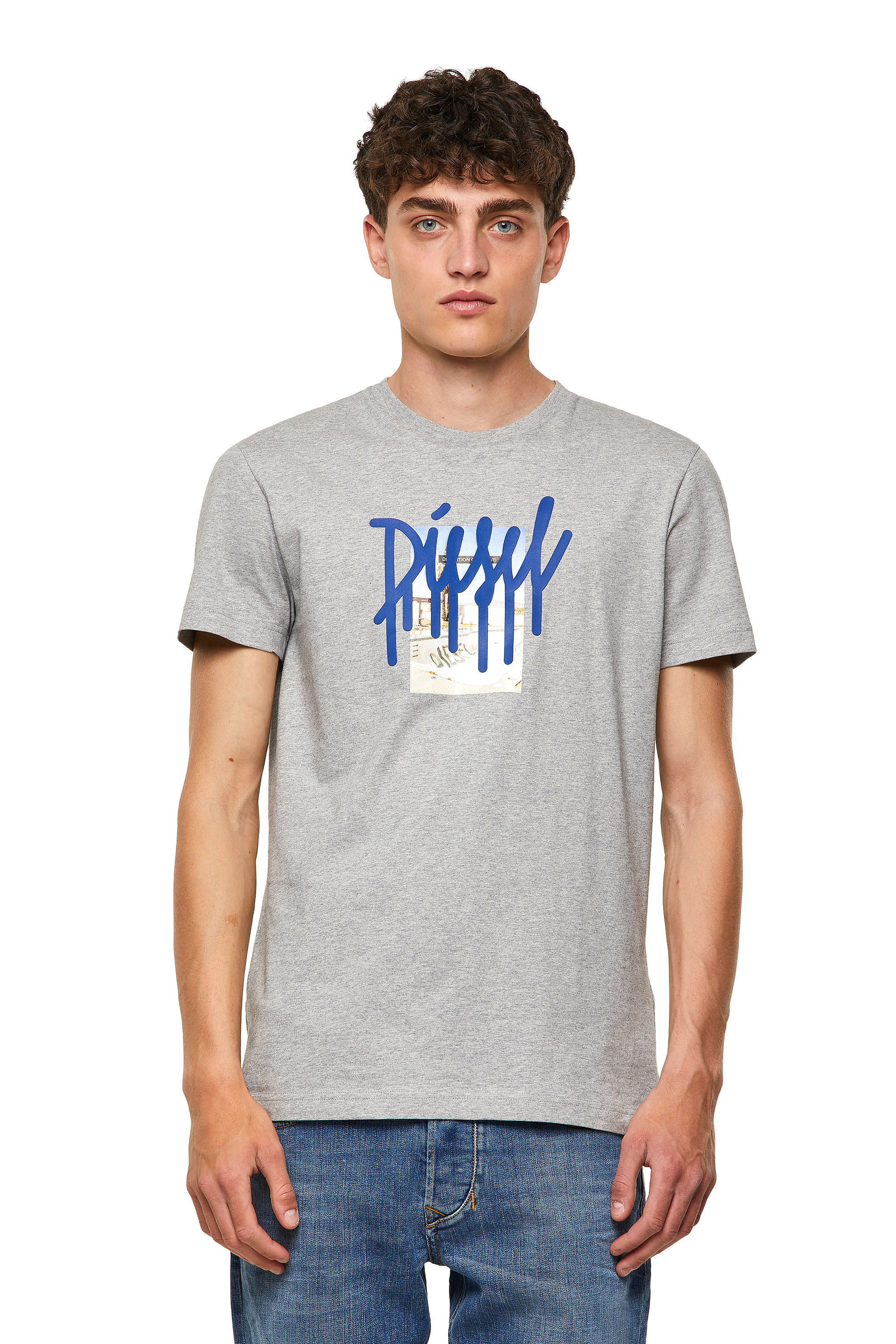 T-DIEGOS-B9, Grey - T-Shirts