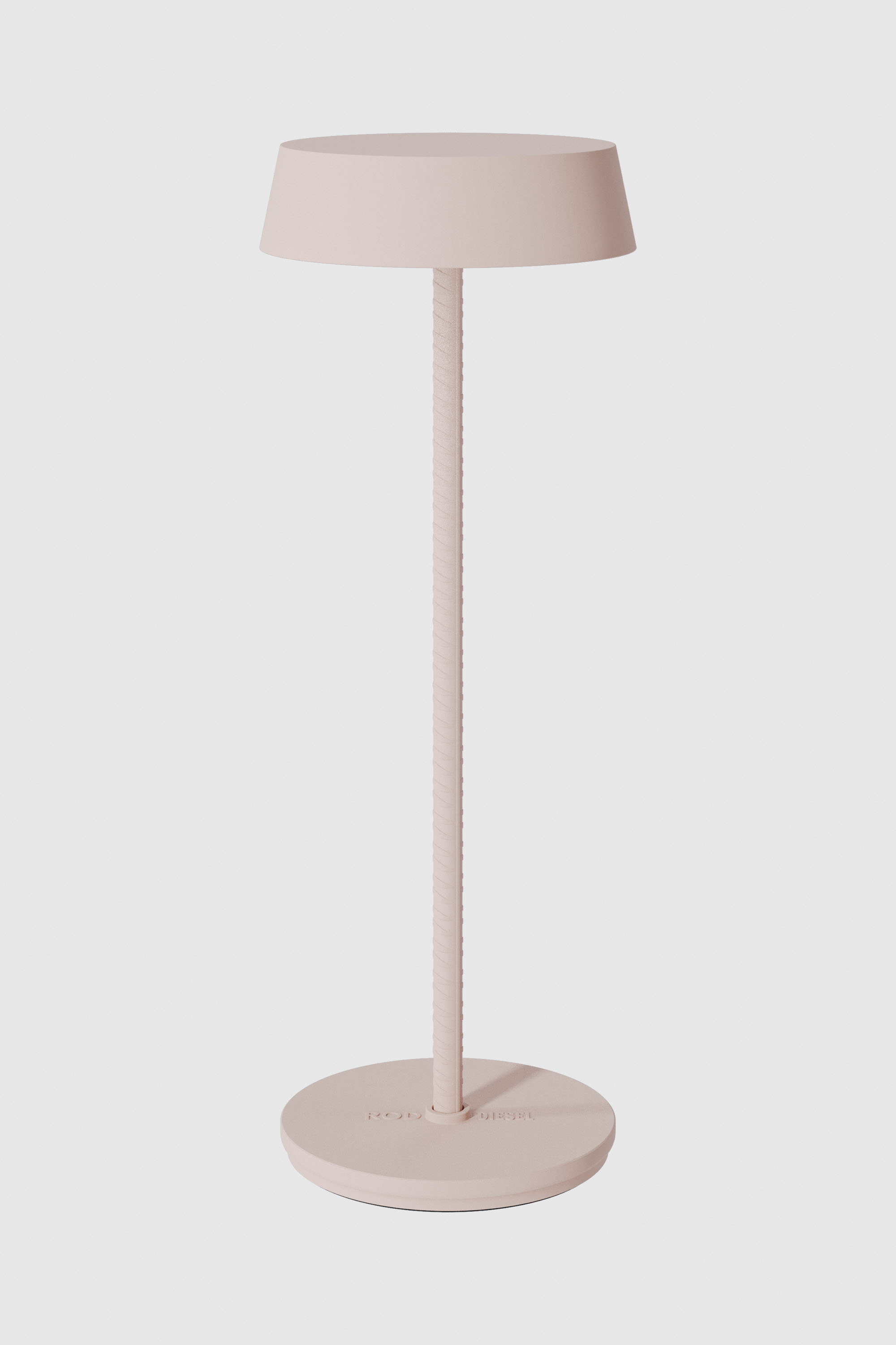 Diesel - 51181 9130 ROD CORDLESS TABLE LAMP SOFT, Unisex's Portable and rechargeable lamp in Pink - 1