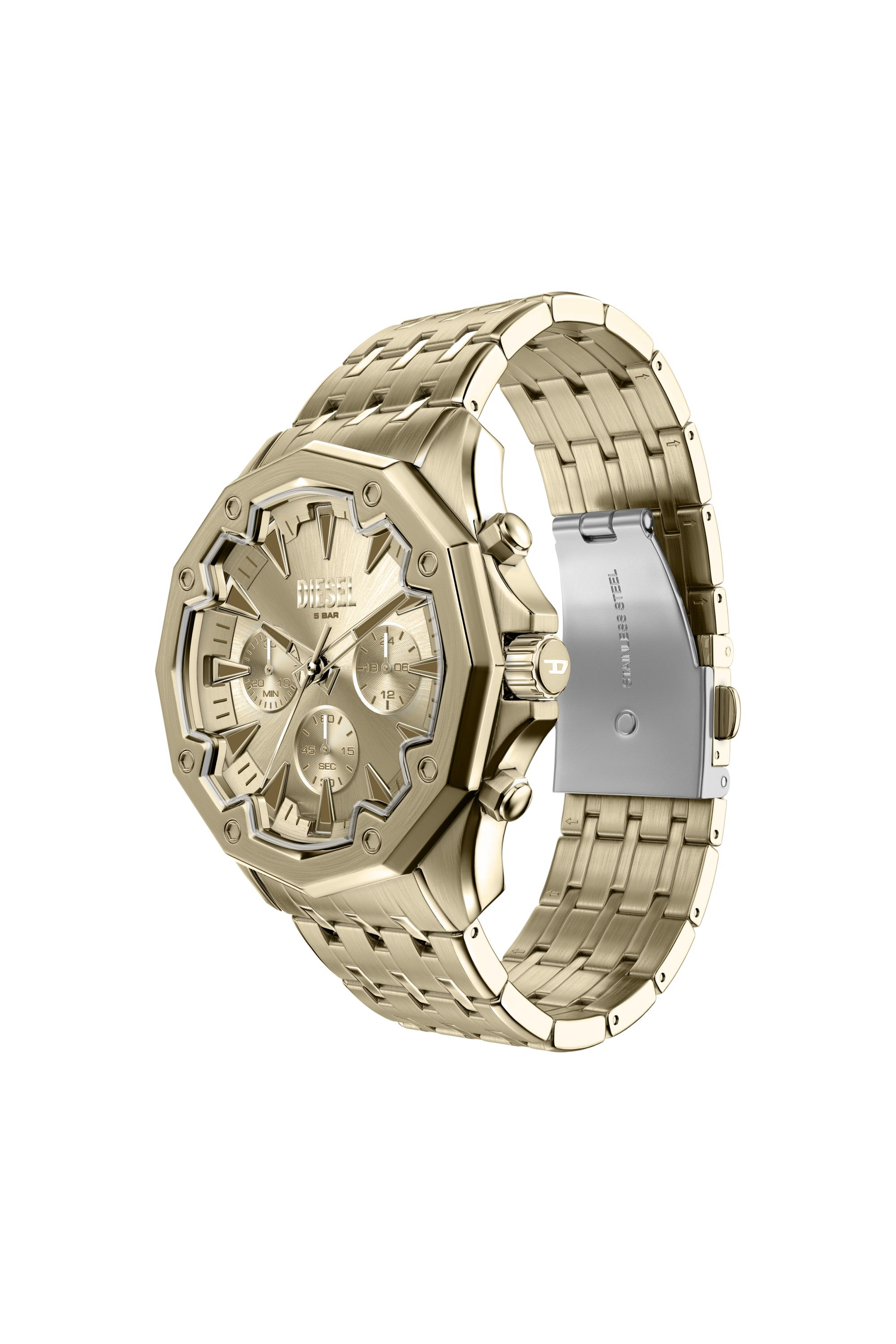 Diesel - DZ4707 WATCH, Man's Stinger Gold-Tone Stainless Steel Watch in Gold - 2
