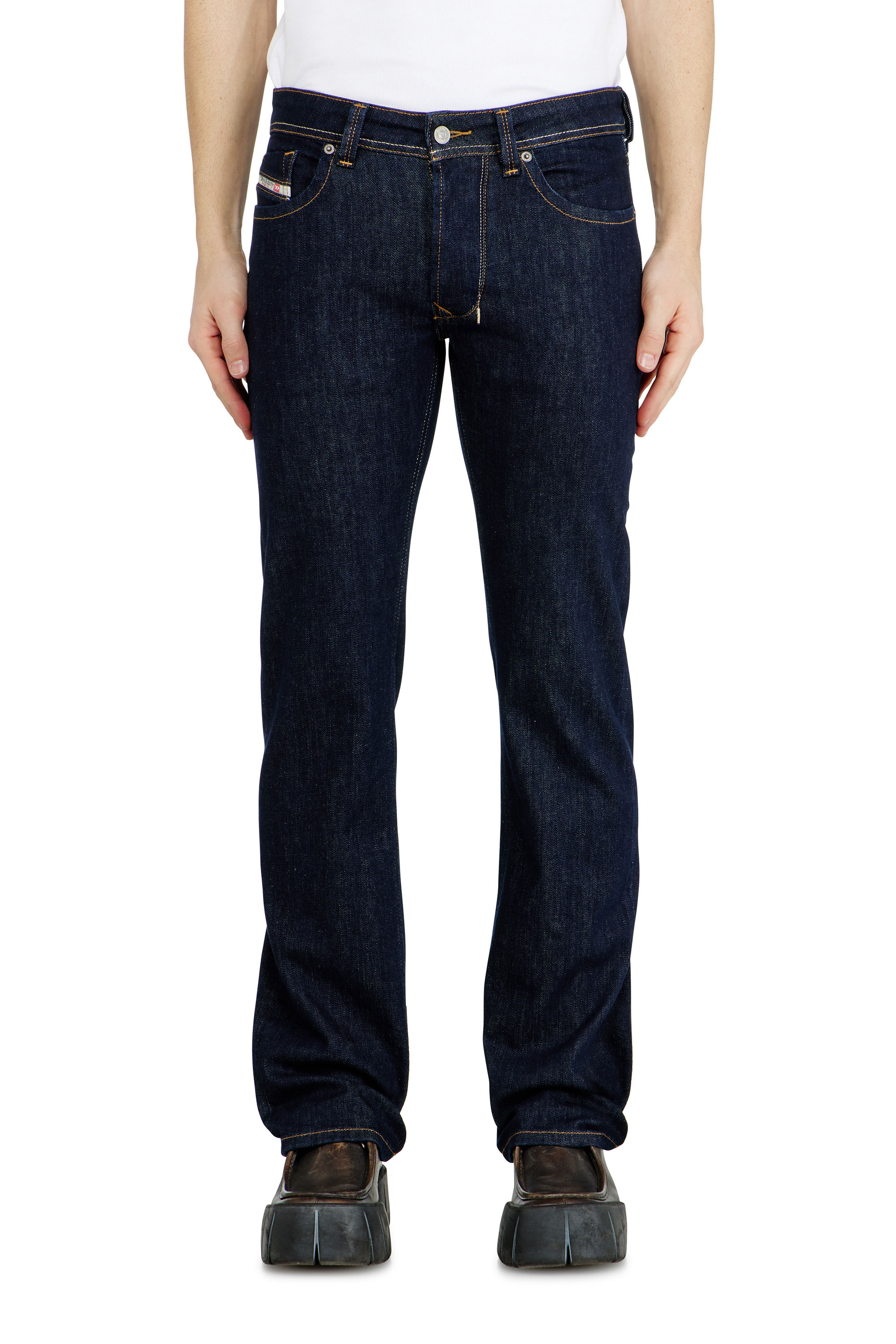 Diesel - Man's Regular Jeans 1985 Larkee 0DBEJ, Dark Blue - 4