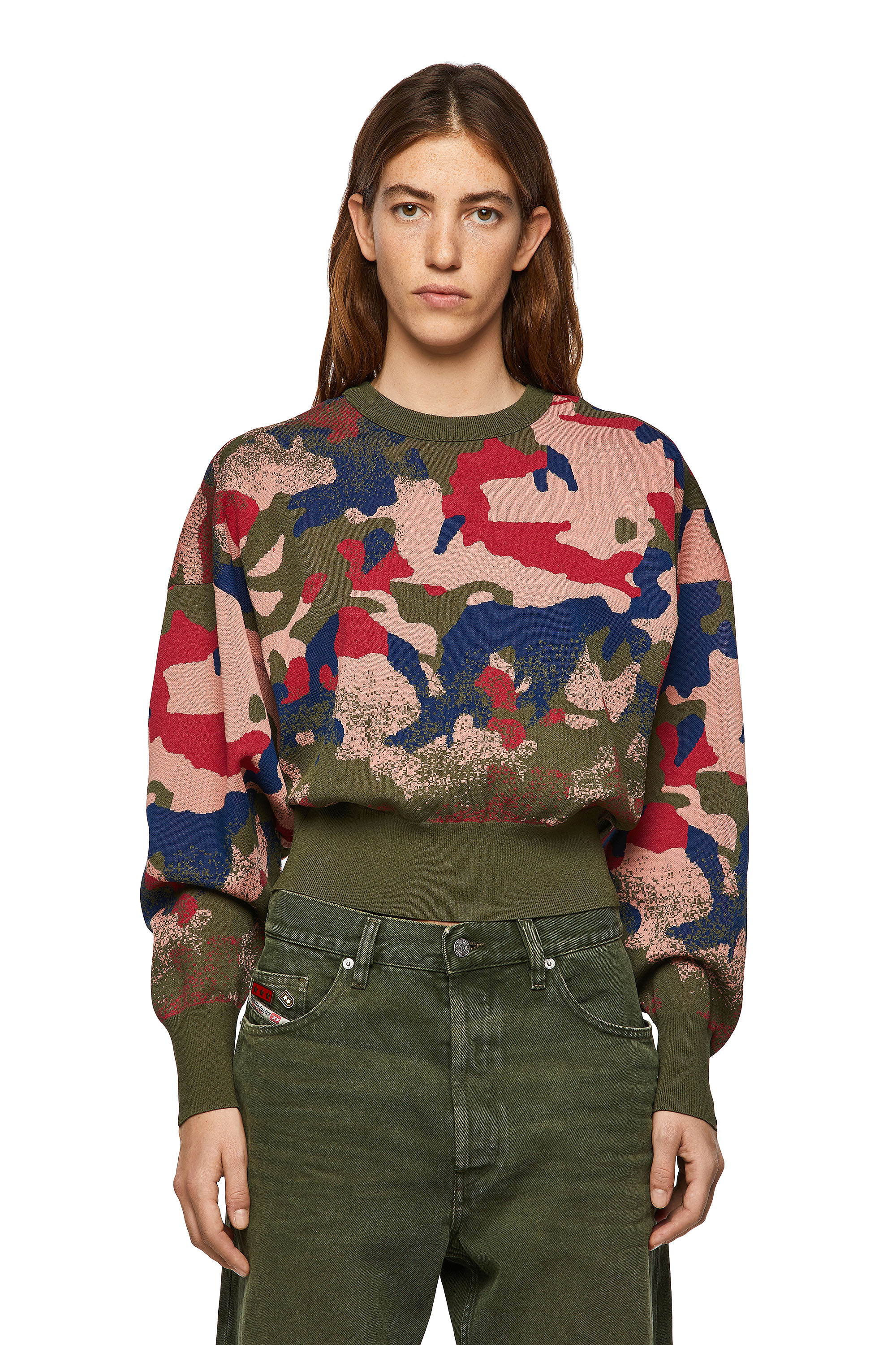 M-MONTANA, Green/Pink - Knitwear