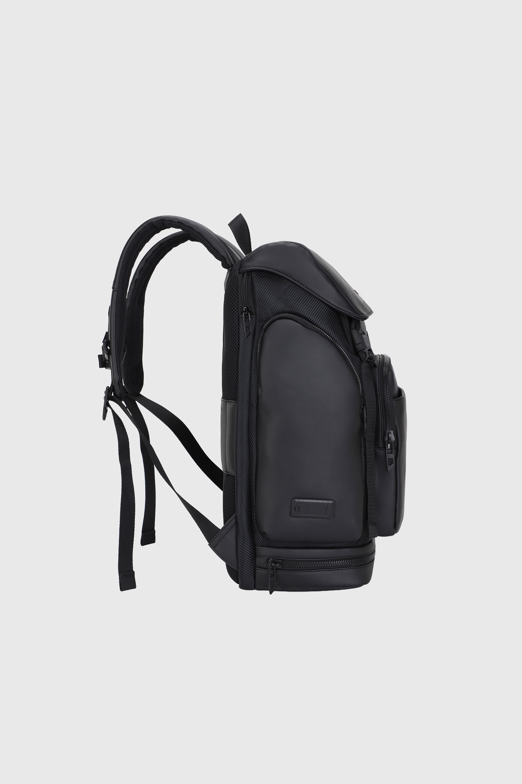 Diesel - DIESEL CARBON FIBER BACKPACK-BLACK  DSB0, Unisex's Functional business backpack in Black - 4