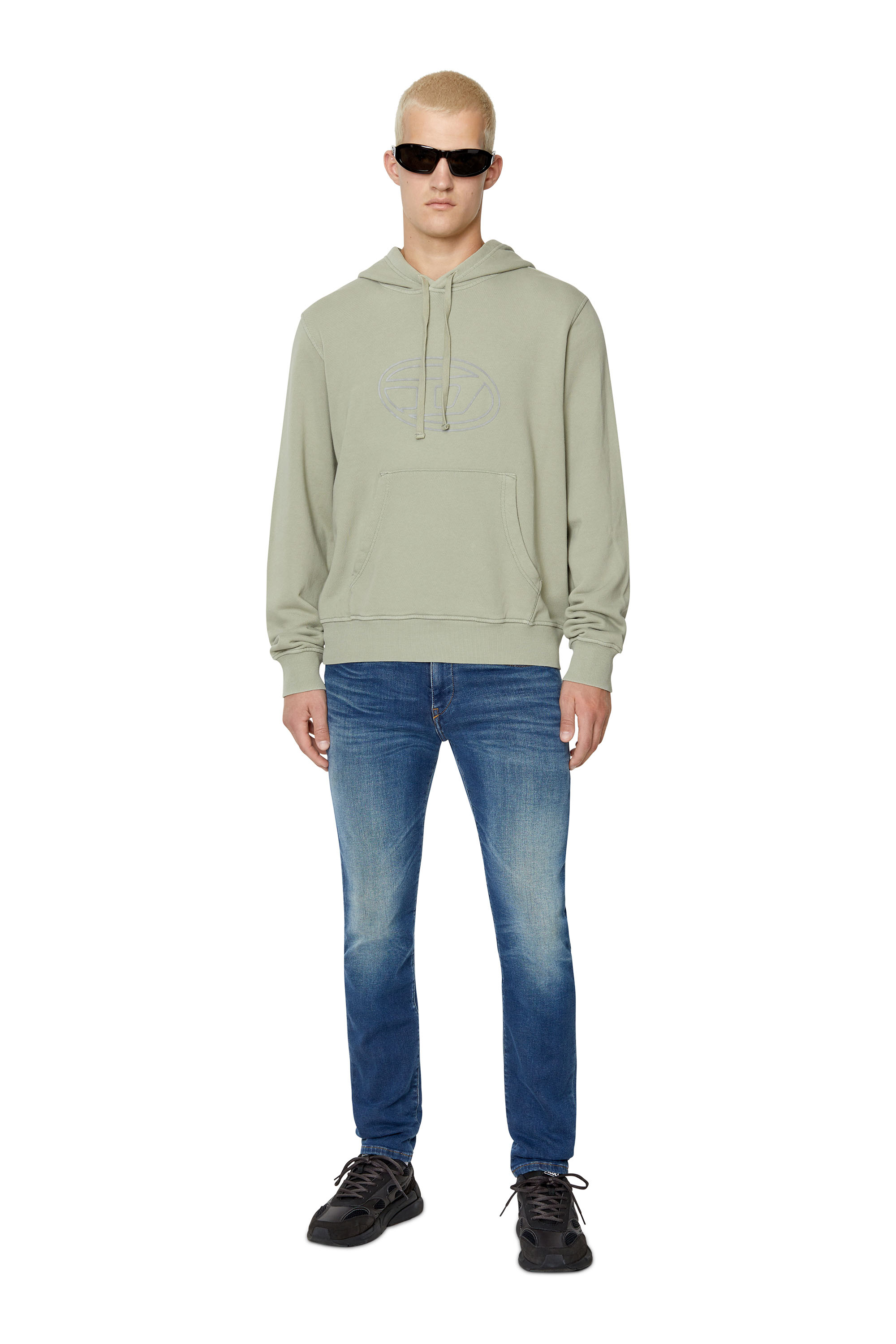Diesel - D-Strukt JoggJeans® 068AZ Slim, Medium blue - Image 5