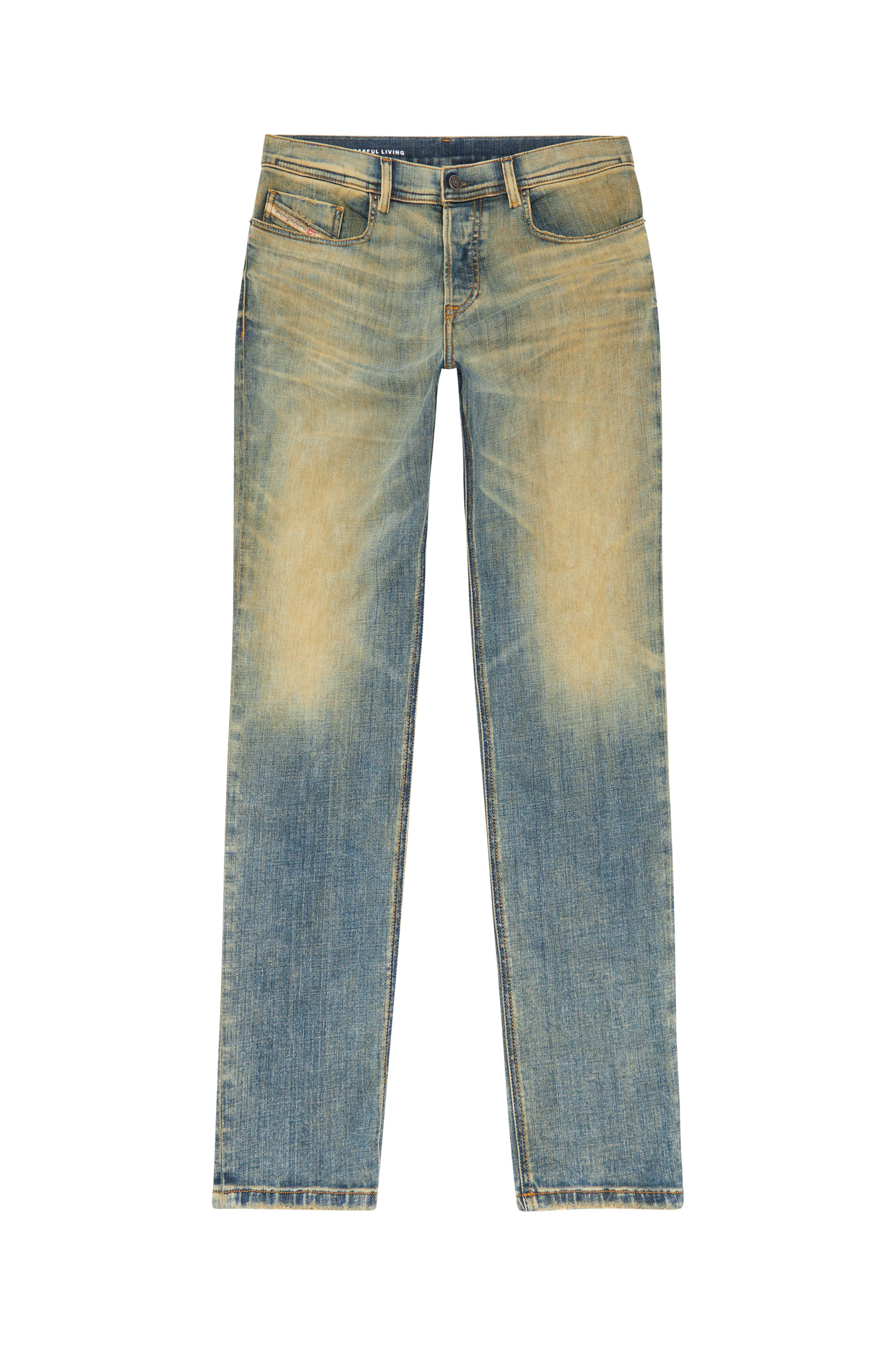 Diesel - Tapered Jeans 2023 D-Finitive 09J51, Medium blue - Image 3