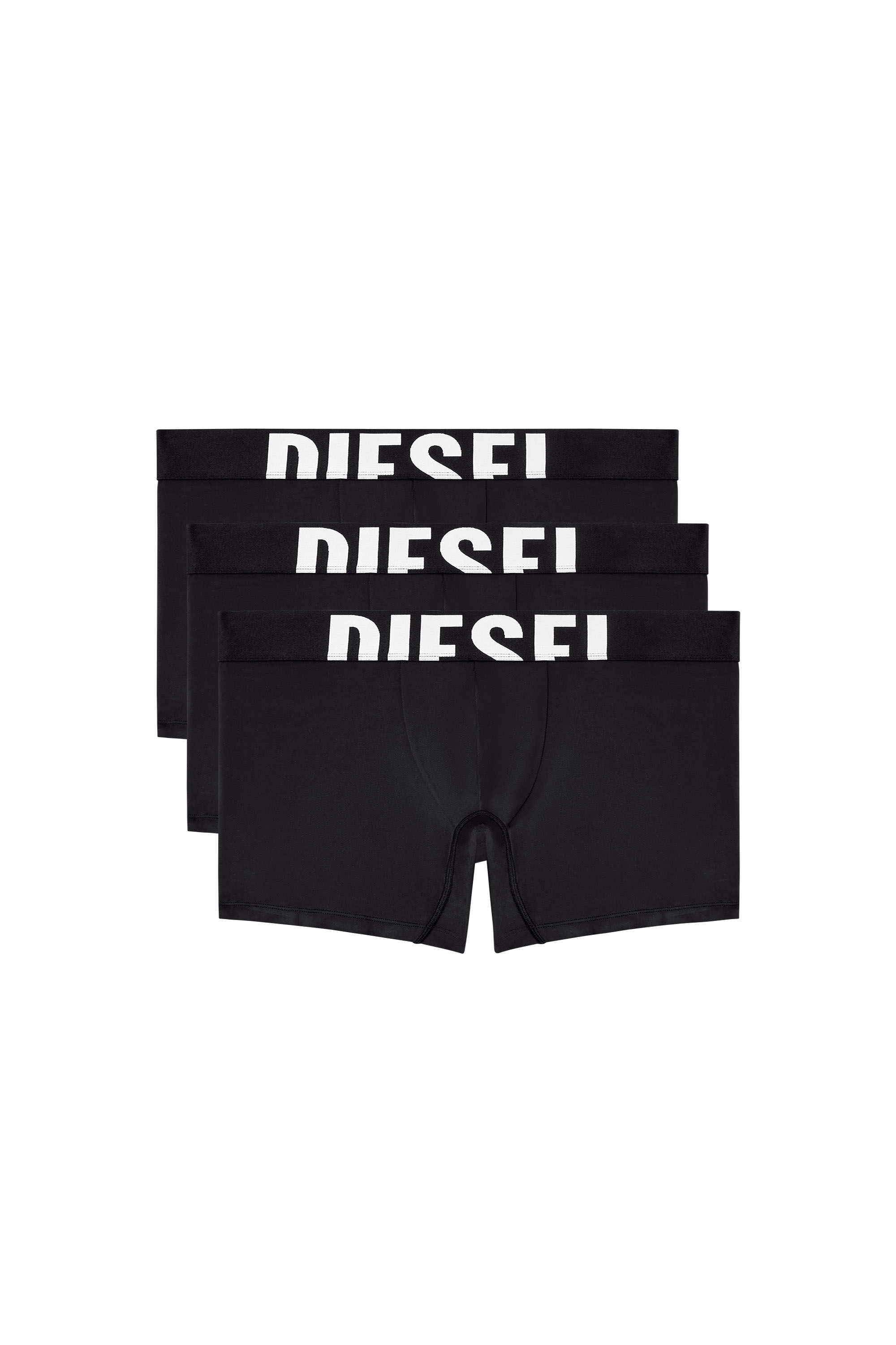 Diesel - MAX-D-POP-3PACK-55, Man's Three-pack boxer briefs in microfibre in Multicolor/Black - 1