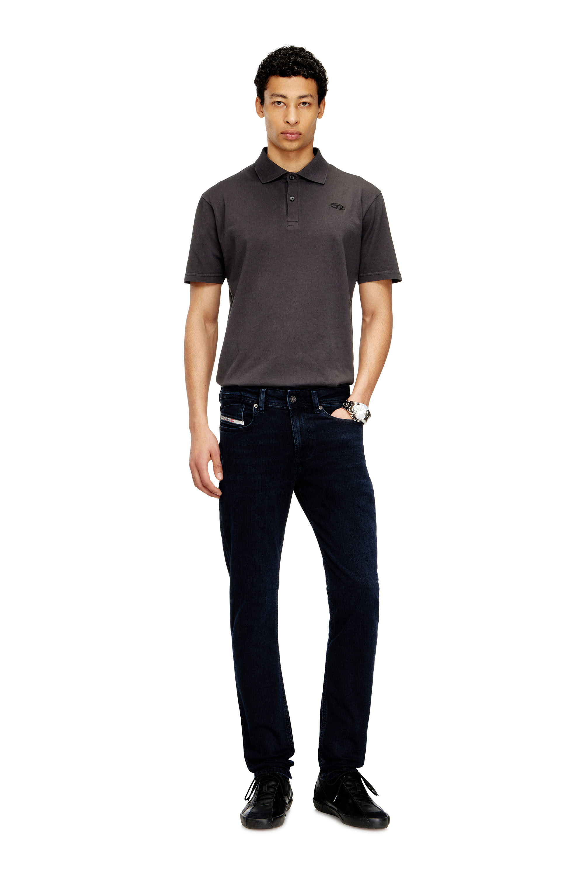 Diesel - Man's Skinny Jeans 1979 Sleenker 0KBBG, Dark Blue - 2