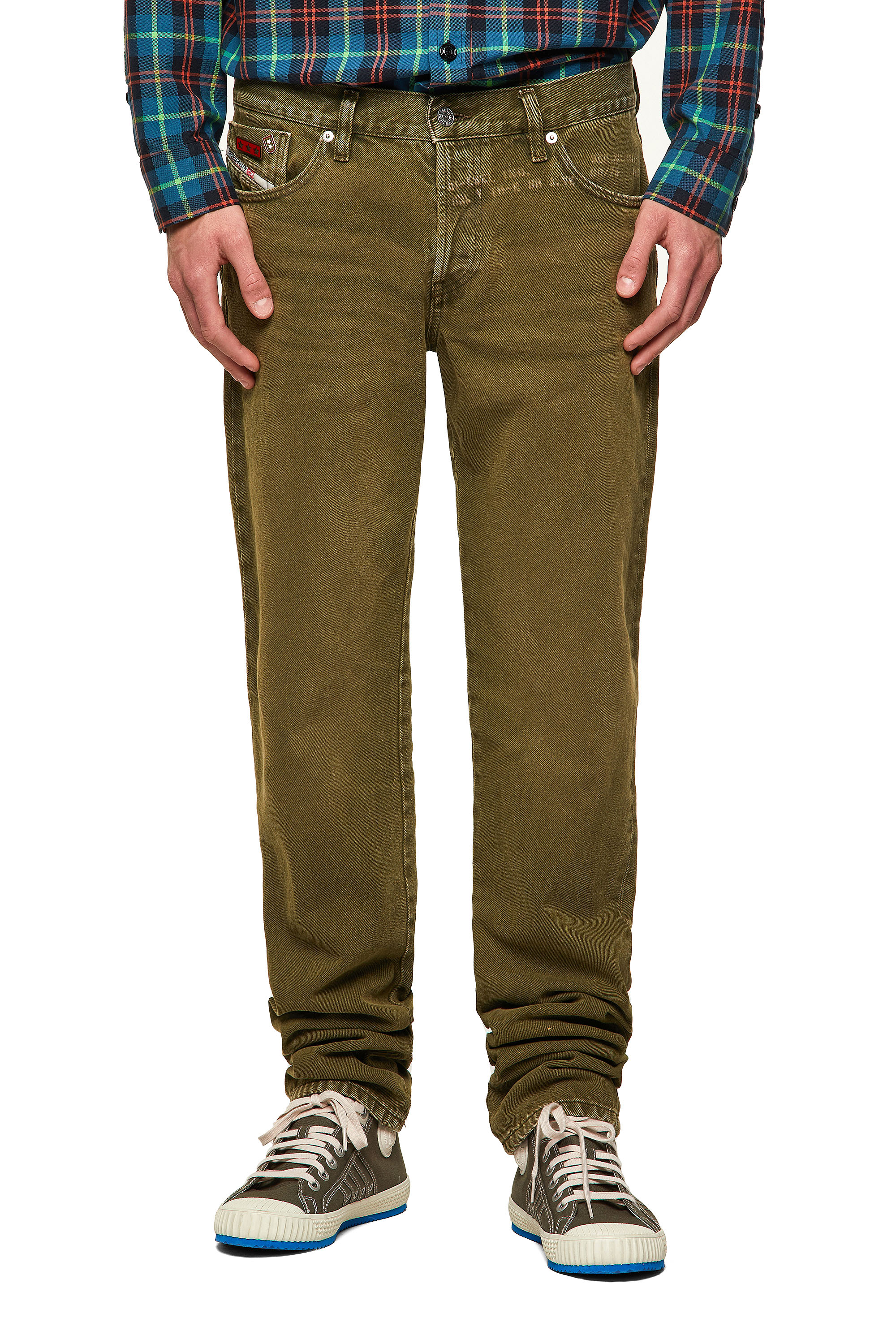 D-Kras 09A35, Military Green - Jeans