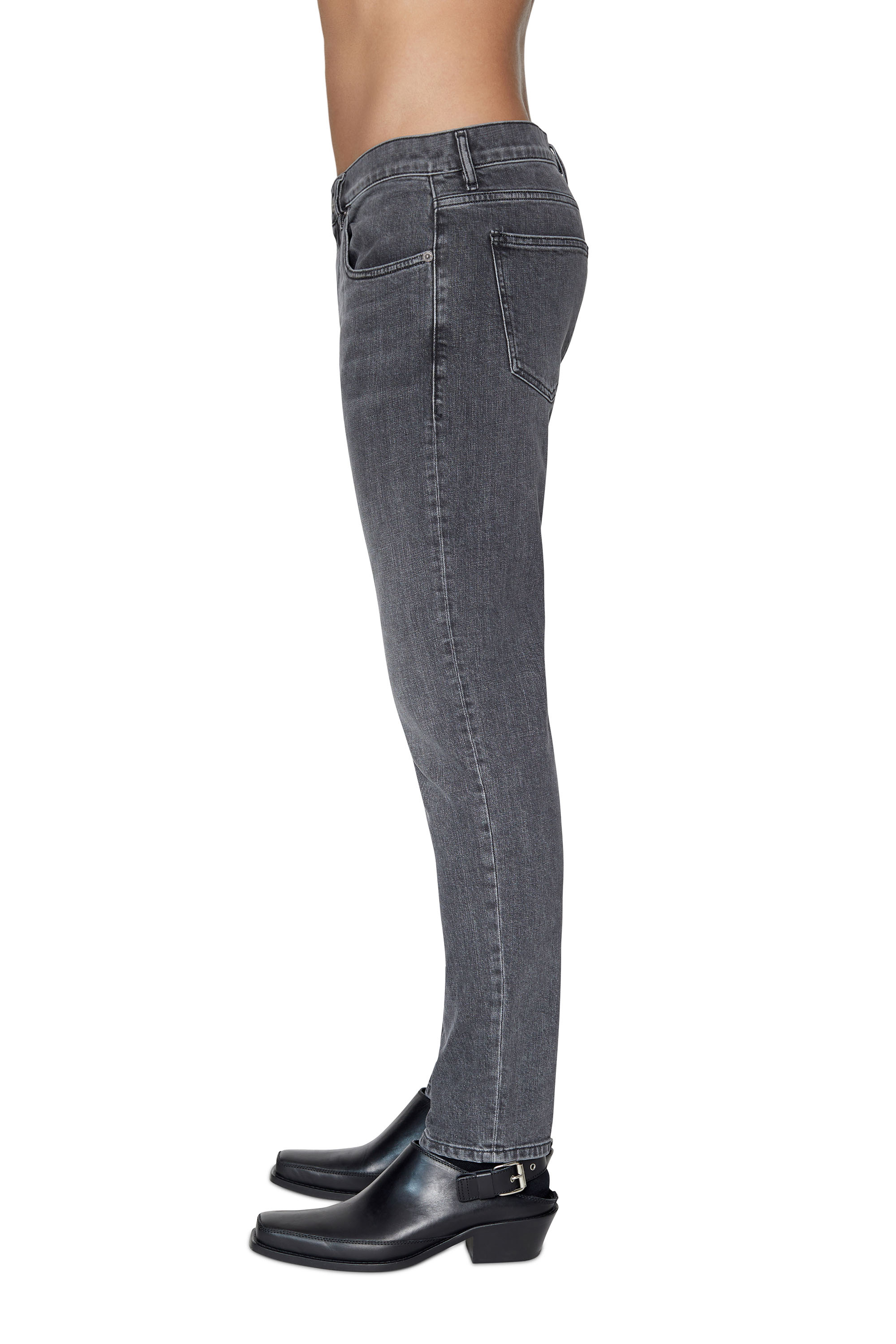 Diesel - Slim Jeans 2019 D-Strukt 09C47, Black/Dark grey - Image 5