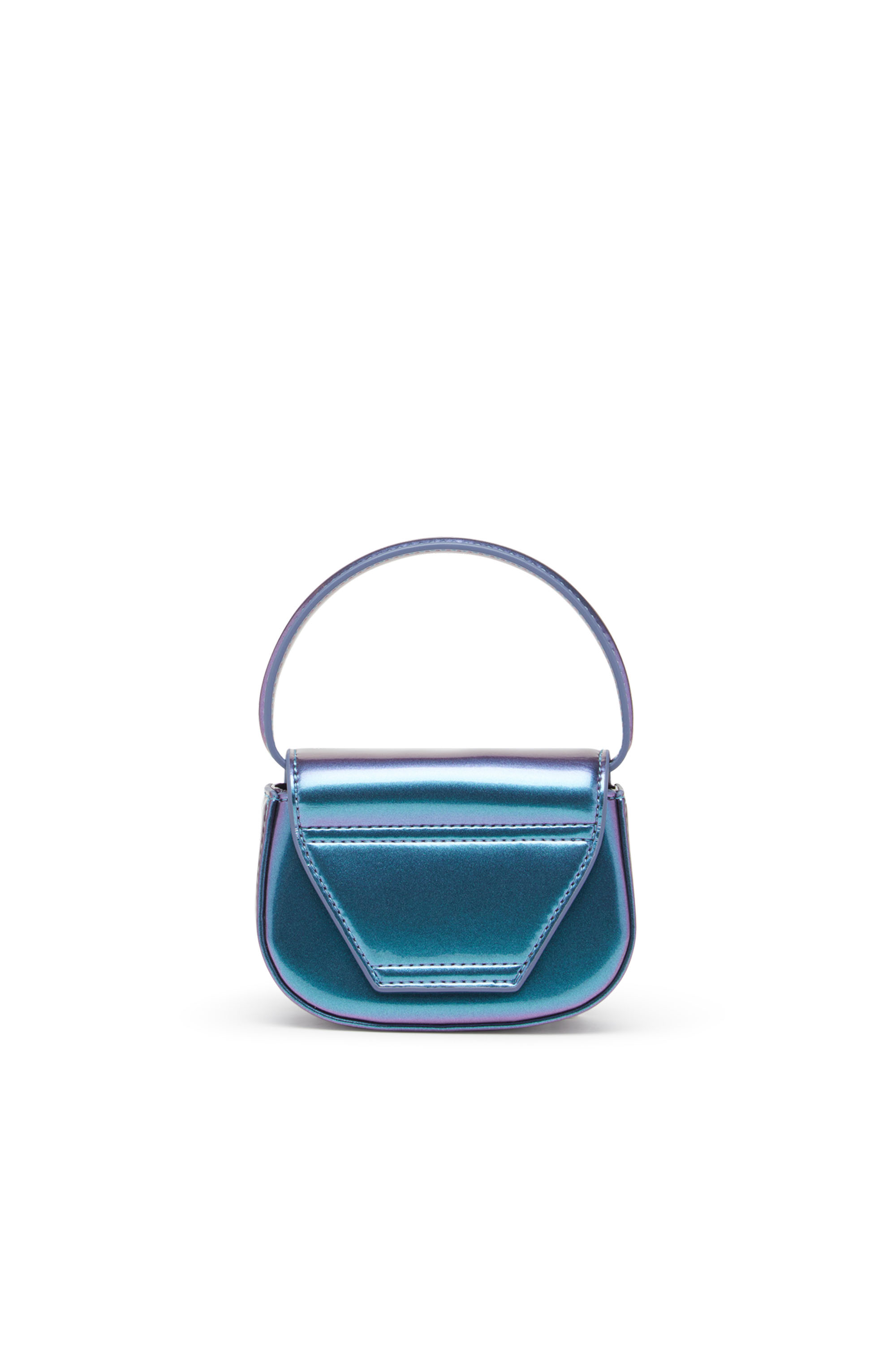 Diesel - 1DR XS, Woman's 1DR XS-Iconic iridescent mini bag in Azure - 2