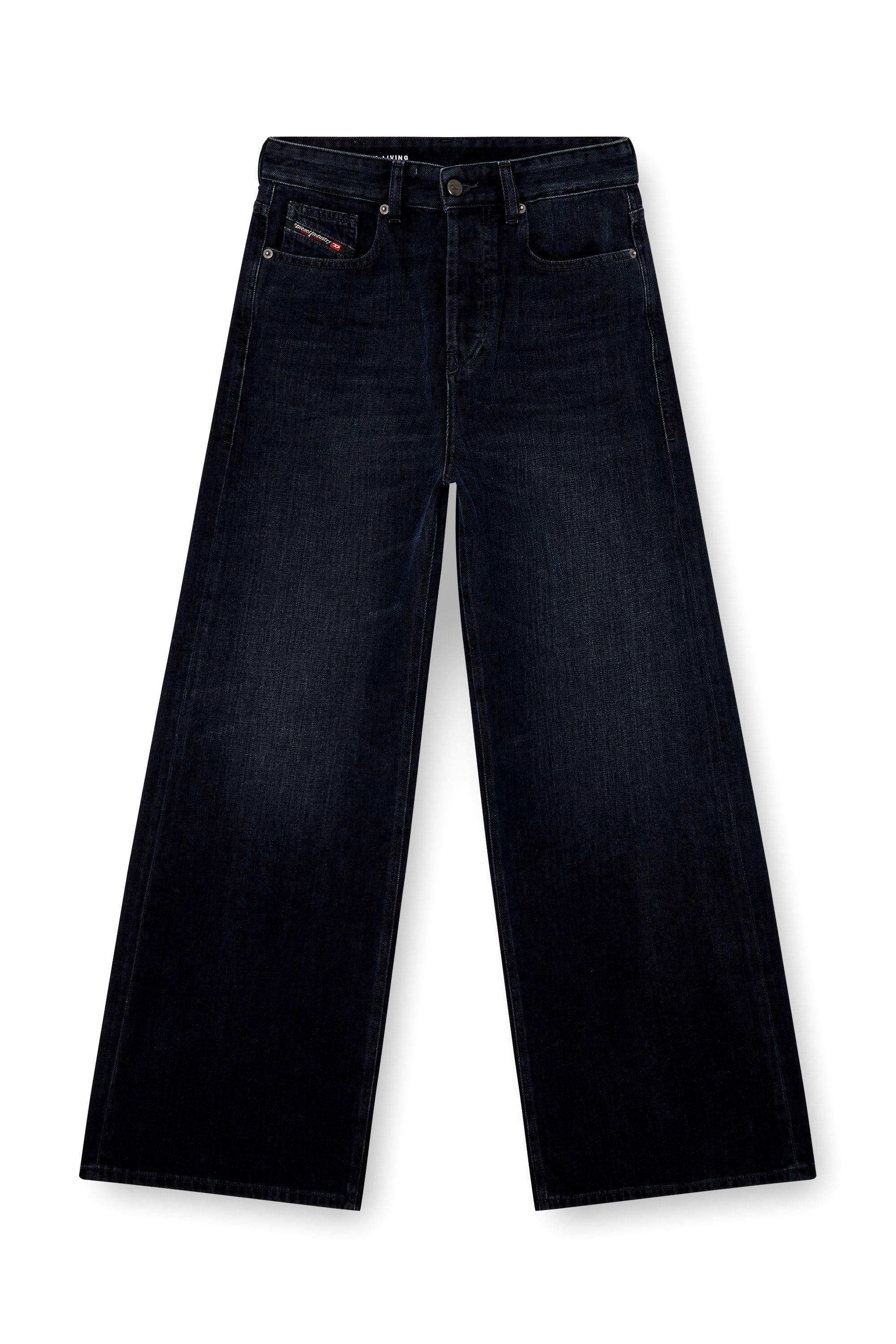 Diesel - Woman's Relaxed Jeans 1996 D-Sire 09L54, Dark Blue - 5