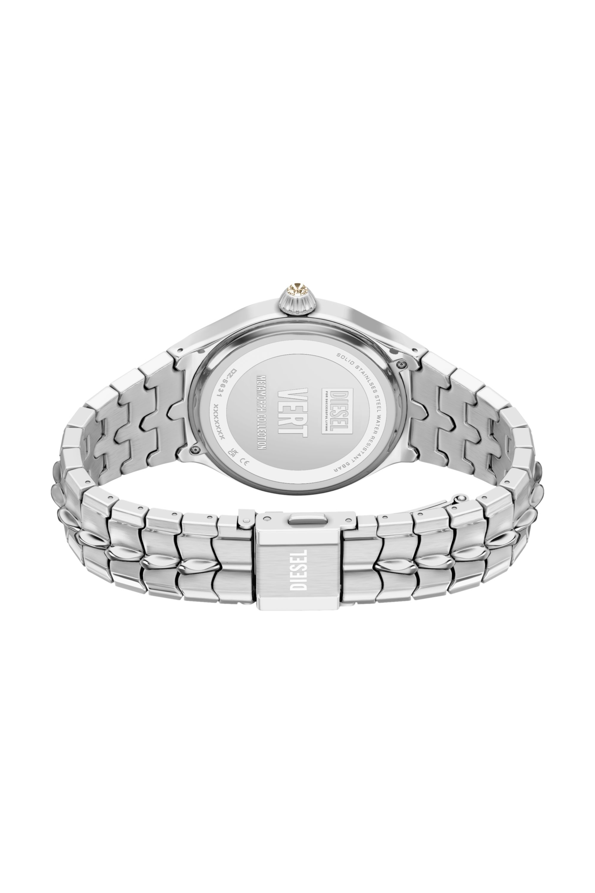 Men's Vert Stainless Steel Watch | Silver | Diesel