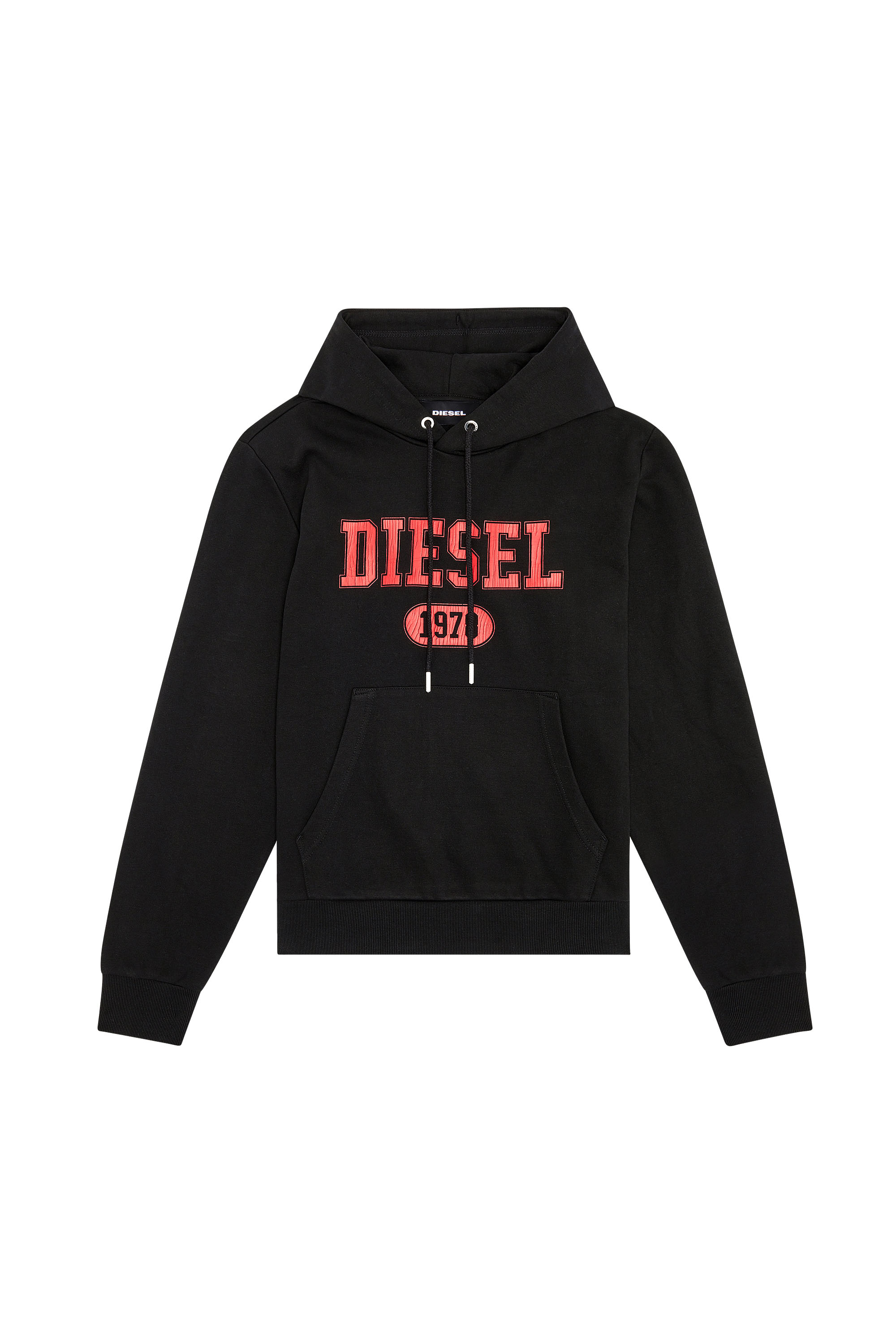 Diesel - S-GINN-HOOD-K25, Black - Image 5