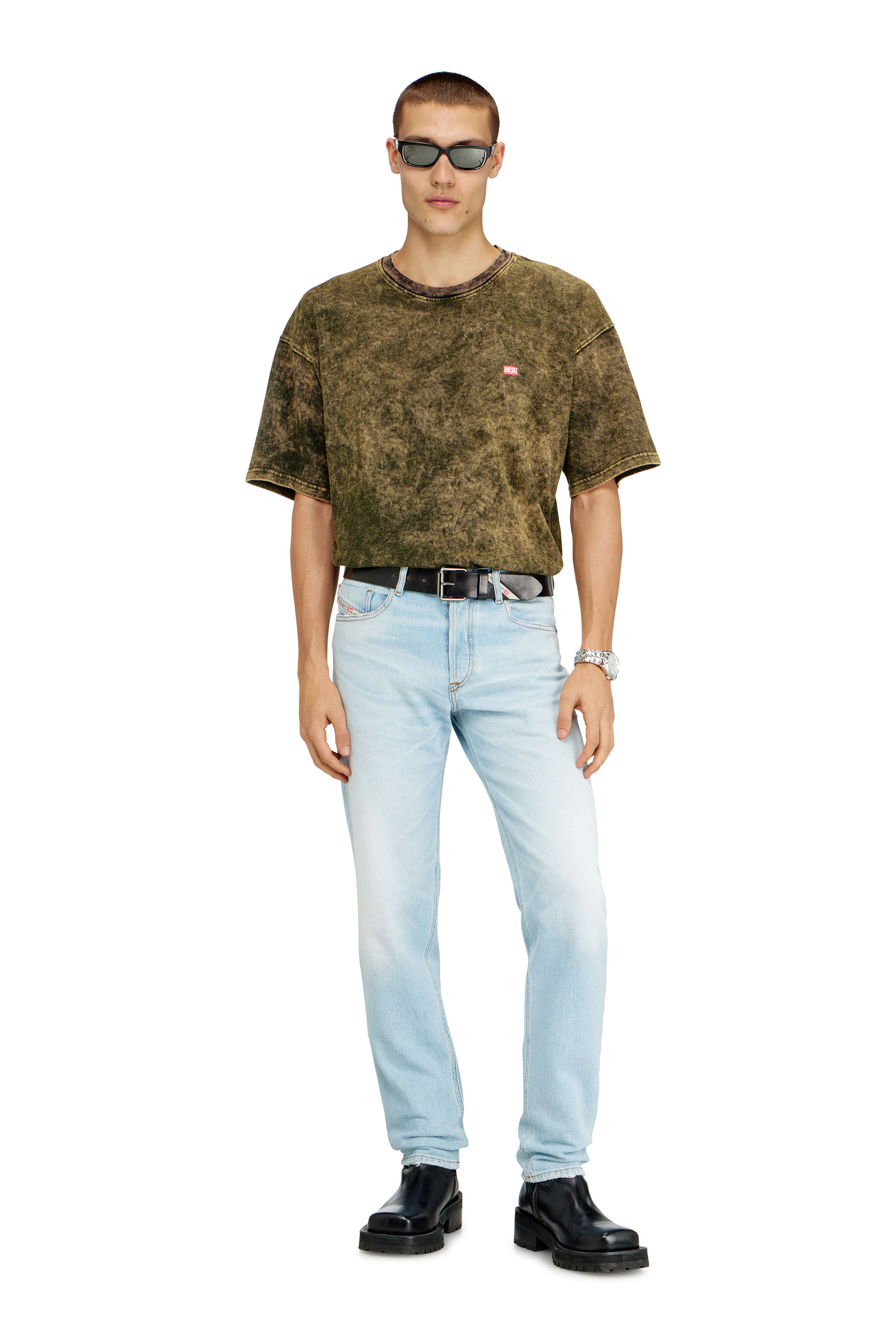 Diesel - Man's Regular Jeans 2023 D-Finitive 09N54, Light Blue - 1