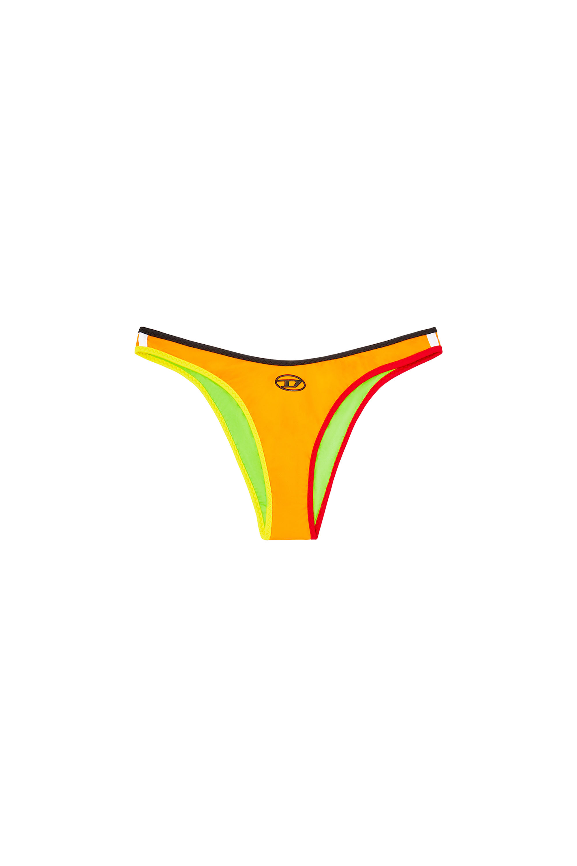 Diesel - BROOKE-D-POP, Woman's Color-block bikini briefs in Multicolor - 4
