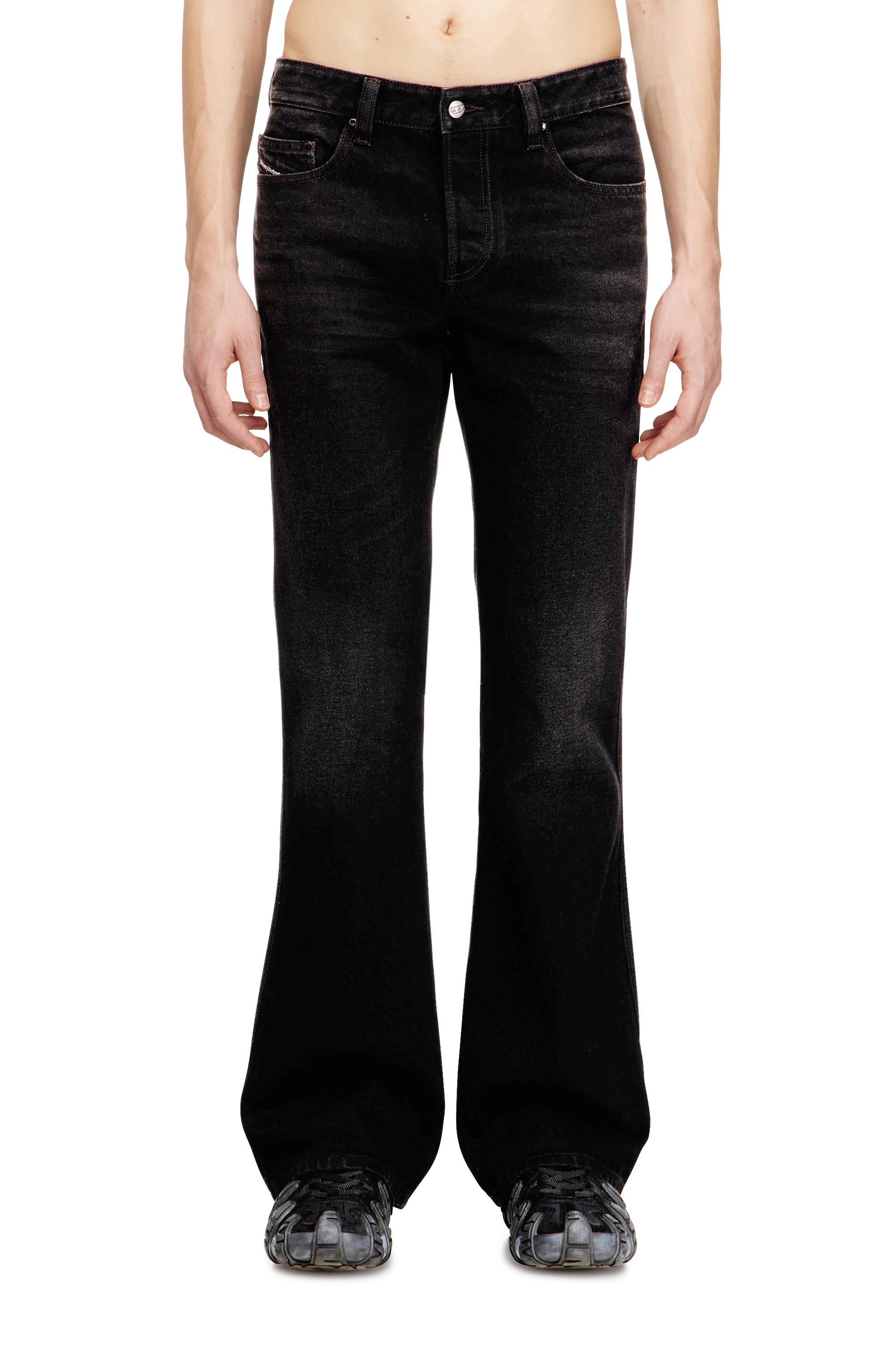 Diesel - Man's Bootcut Jeans 1998 D-Buck 0ADBV, Black - 1