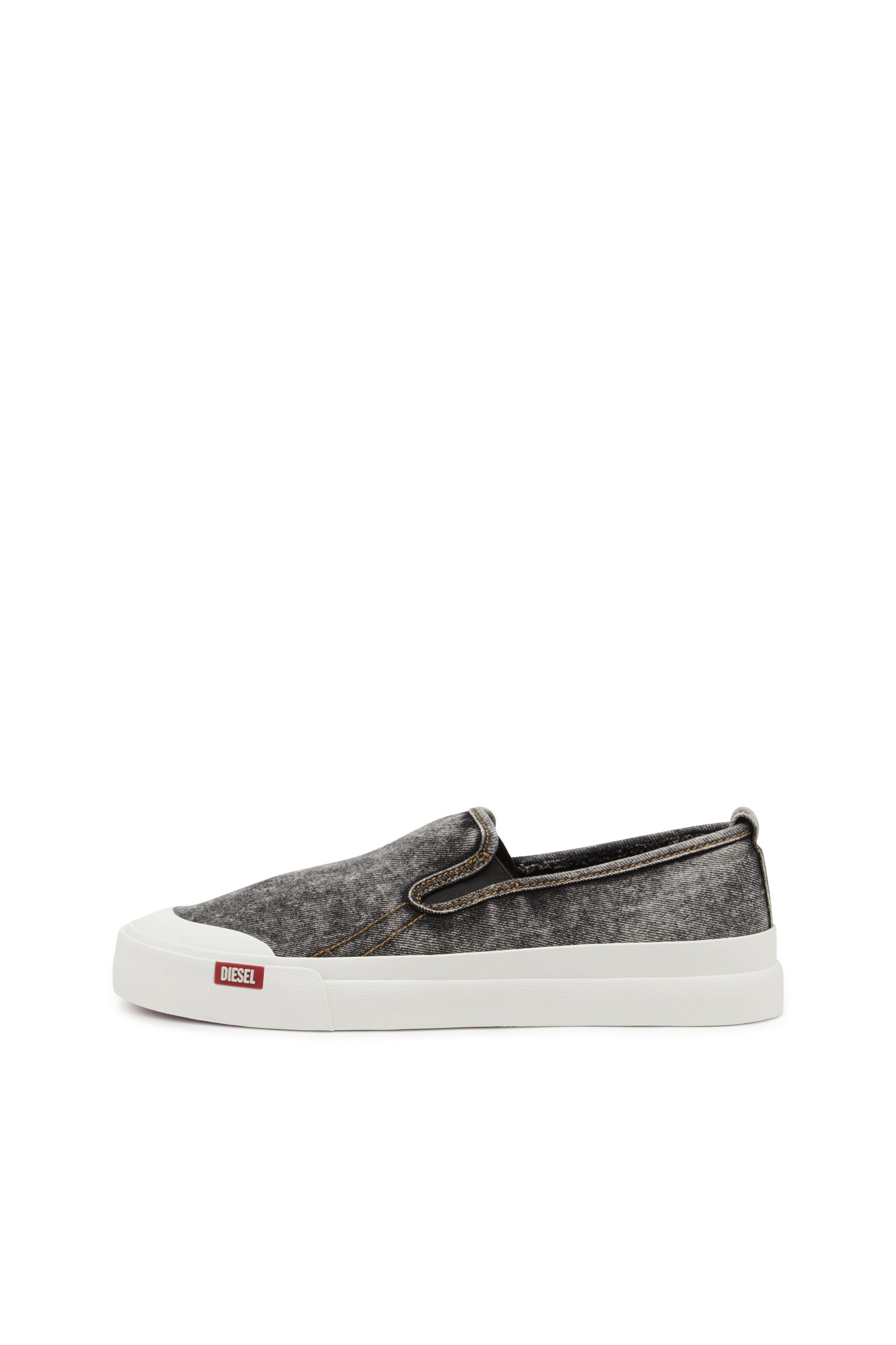 Diesel - S-ATHOS NMD SO, Man's S-Athos-Denim slip-on sneakers in Black - 7