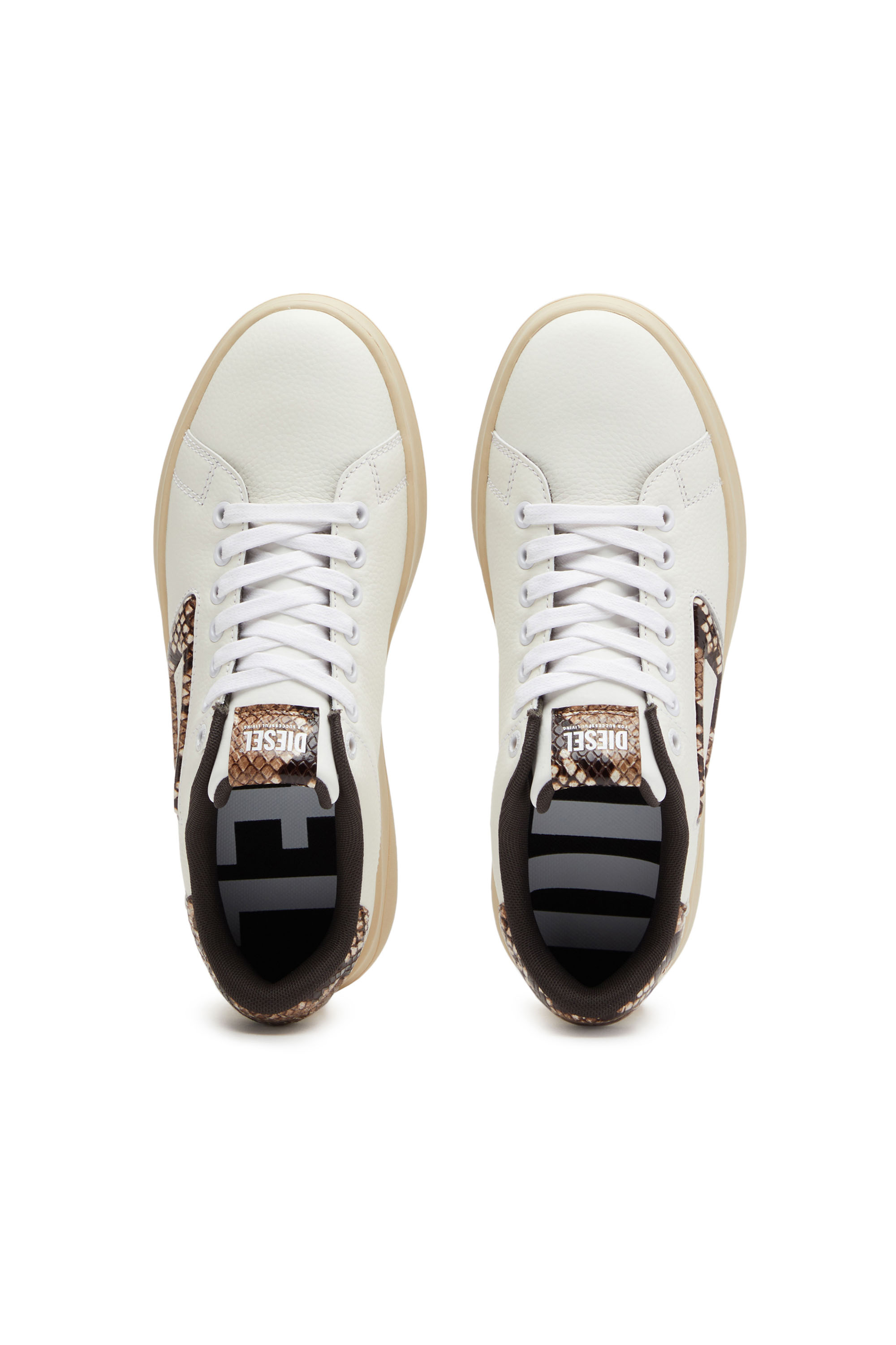 Diesel - S-ATHENE LOW W, White/Brown - Image 5