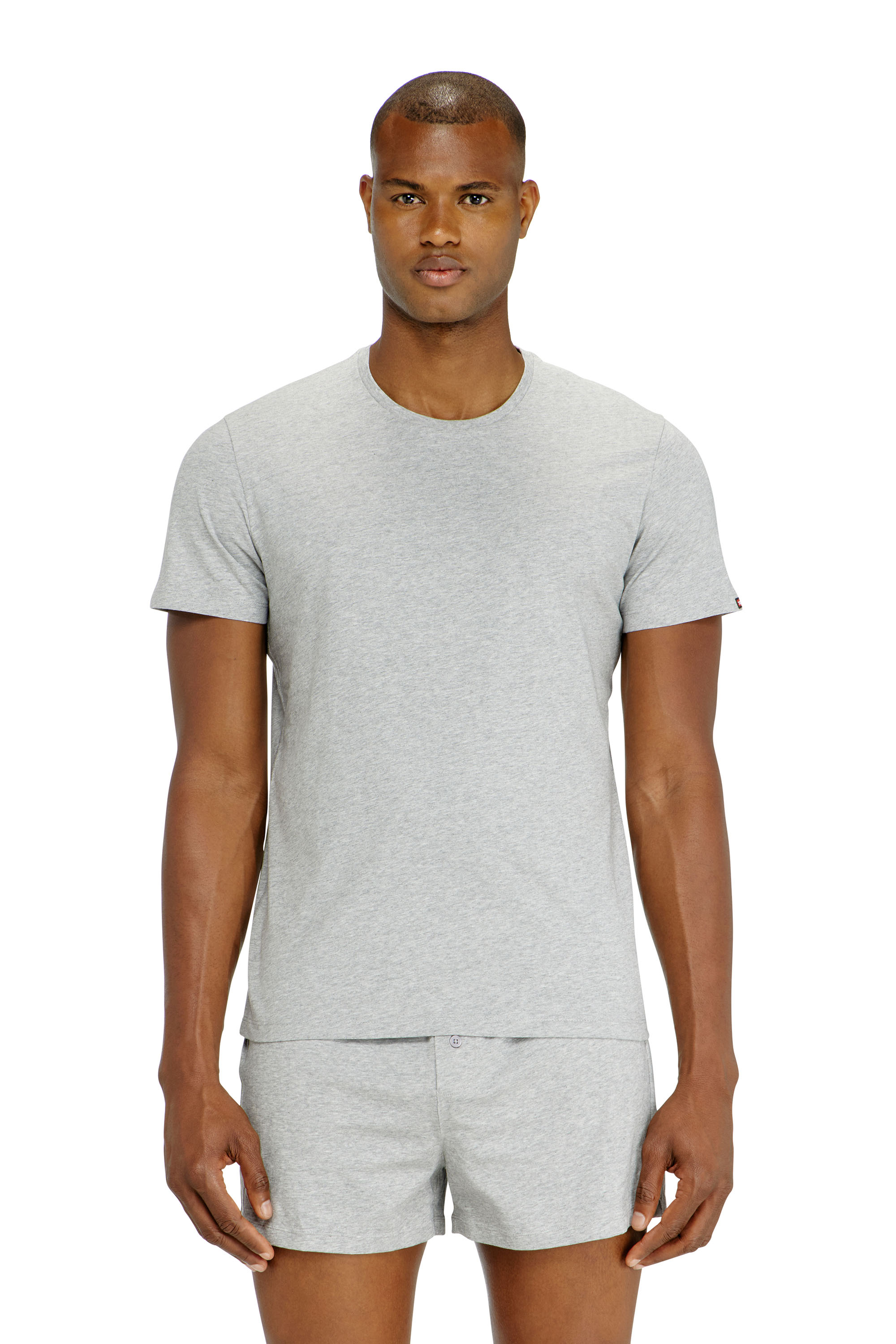Diesel - RANDAL-D-CORE-3PACK, Man's Set of 3 cotton T-shirts in White/Grey - 2