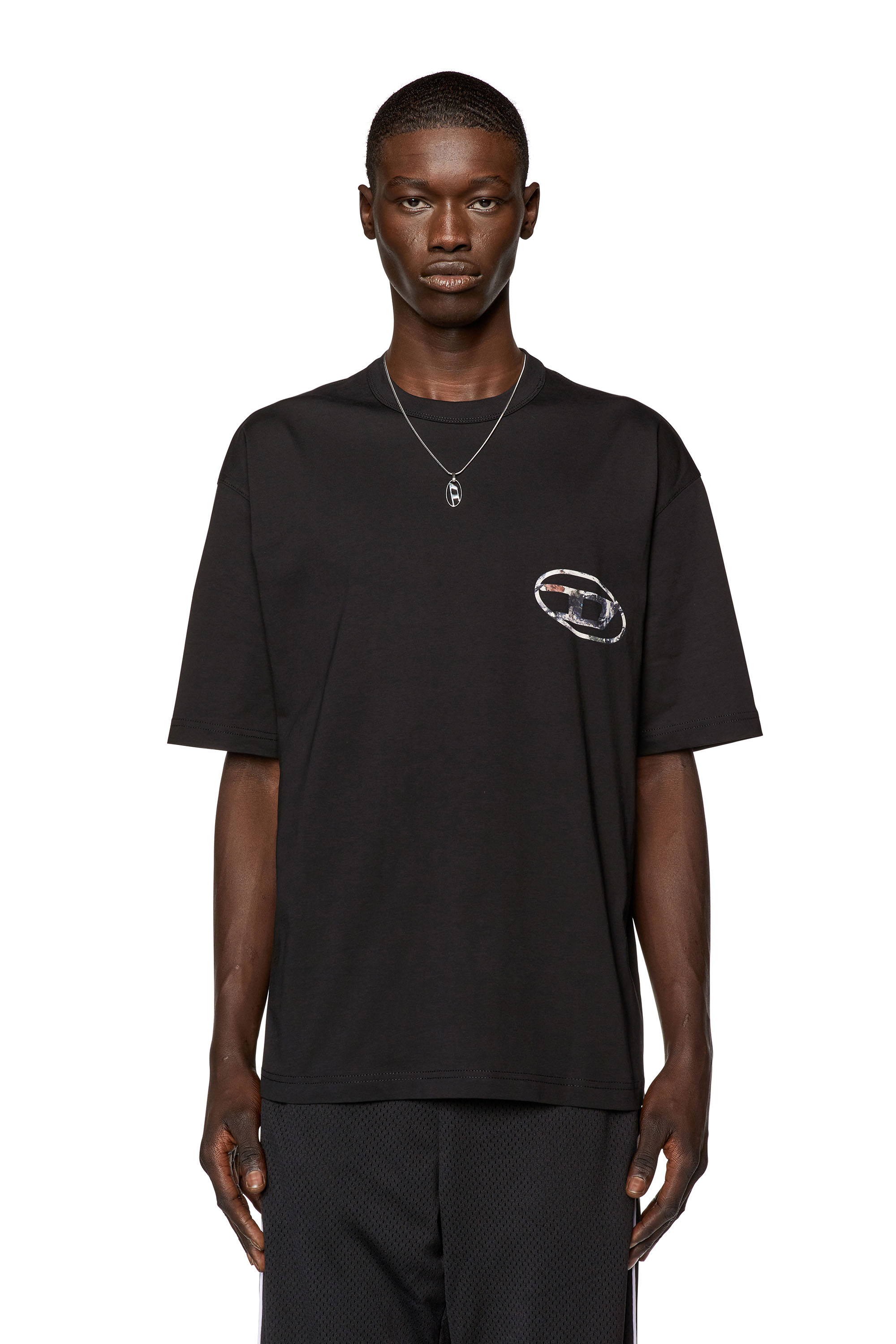 Diesel - T-WASH-L6, Black - Image 3