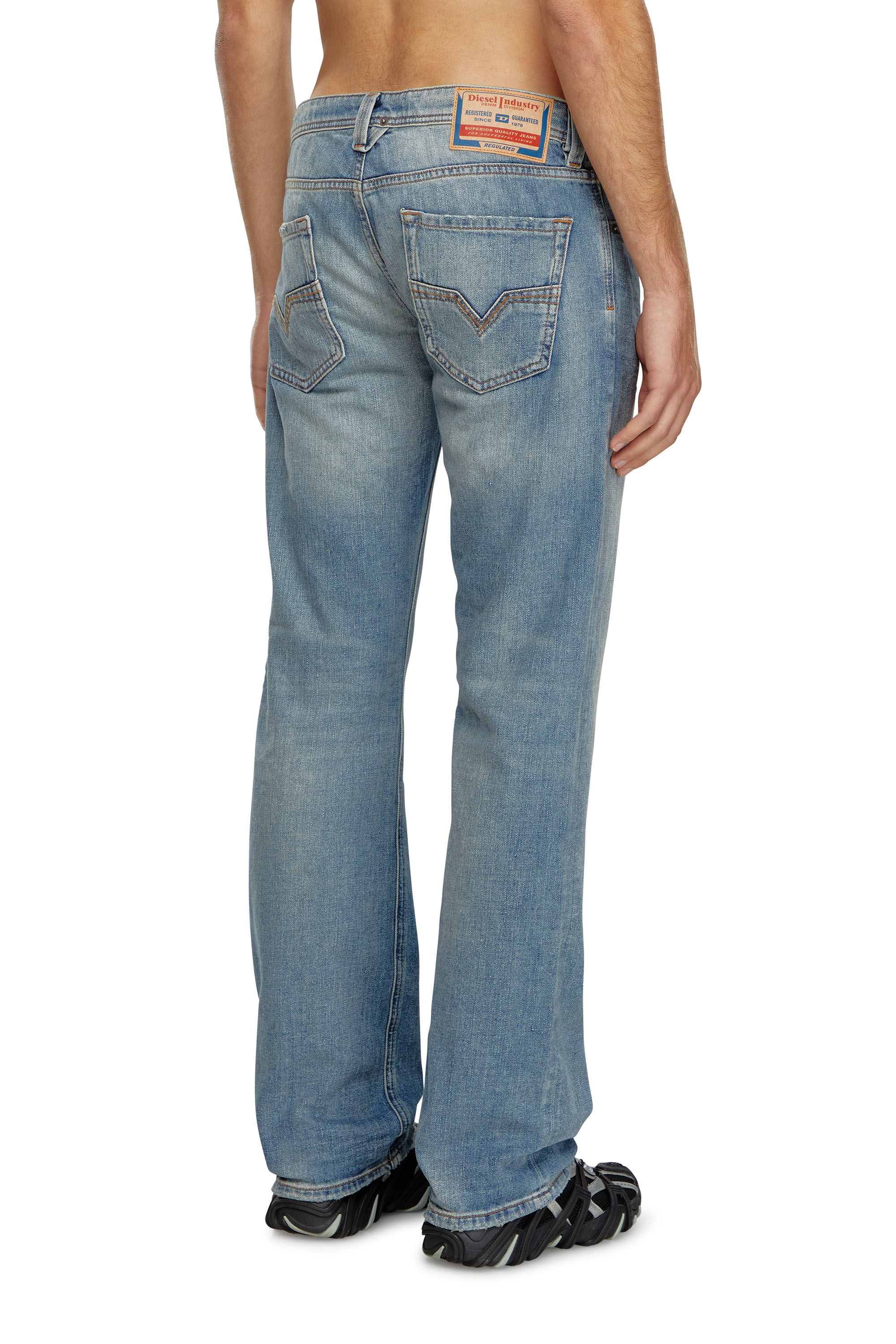 Diesel - Man's Straight Jeans 1985 Larkee 0GRDN, Light Blue - 4