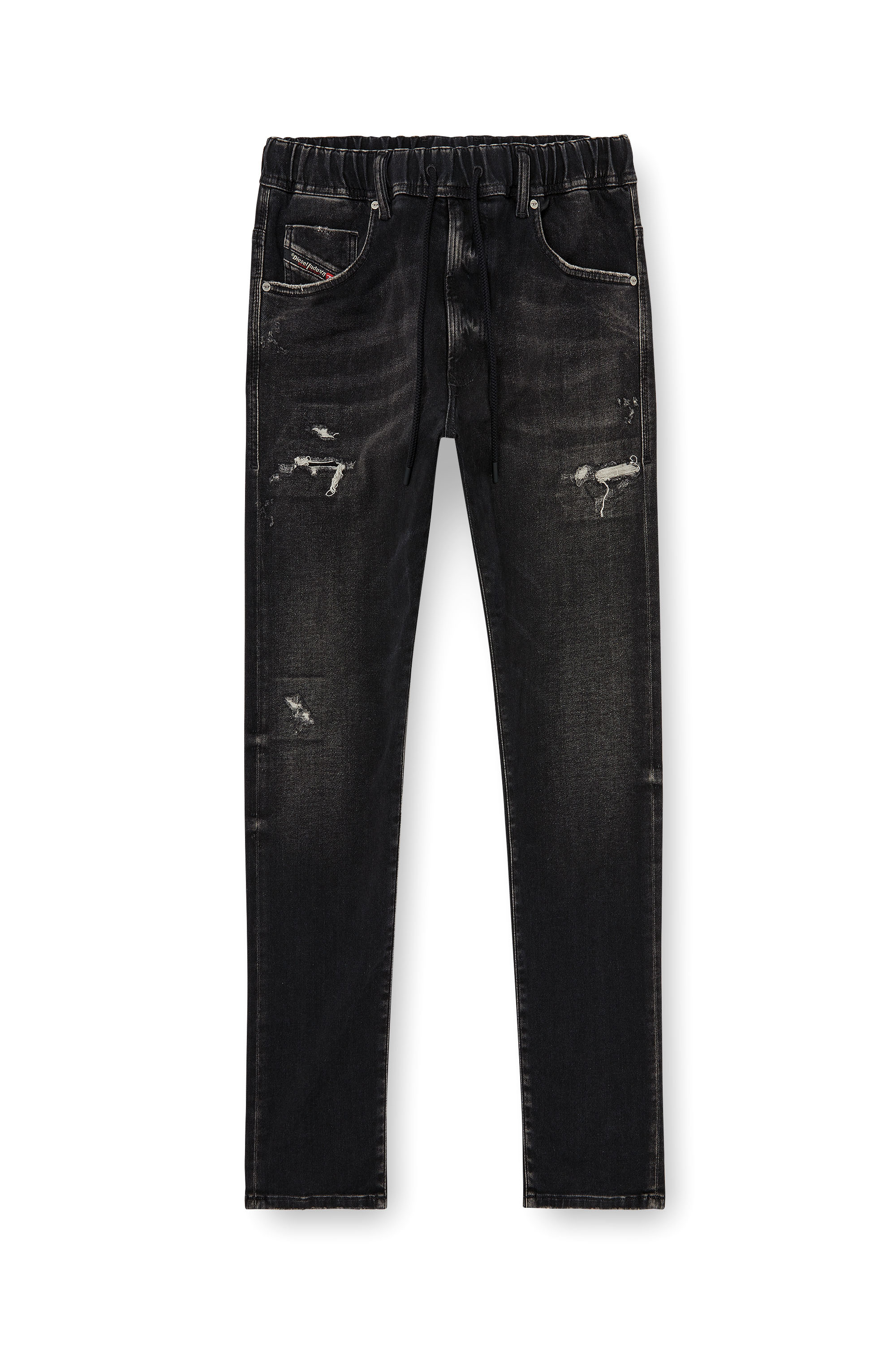 Diesel - Man's Regular 2030 D-Krooley Joggjeans&reg; 09Q22, Black/Dark grey - 2