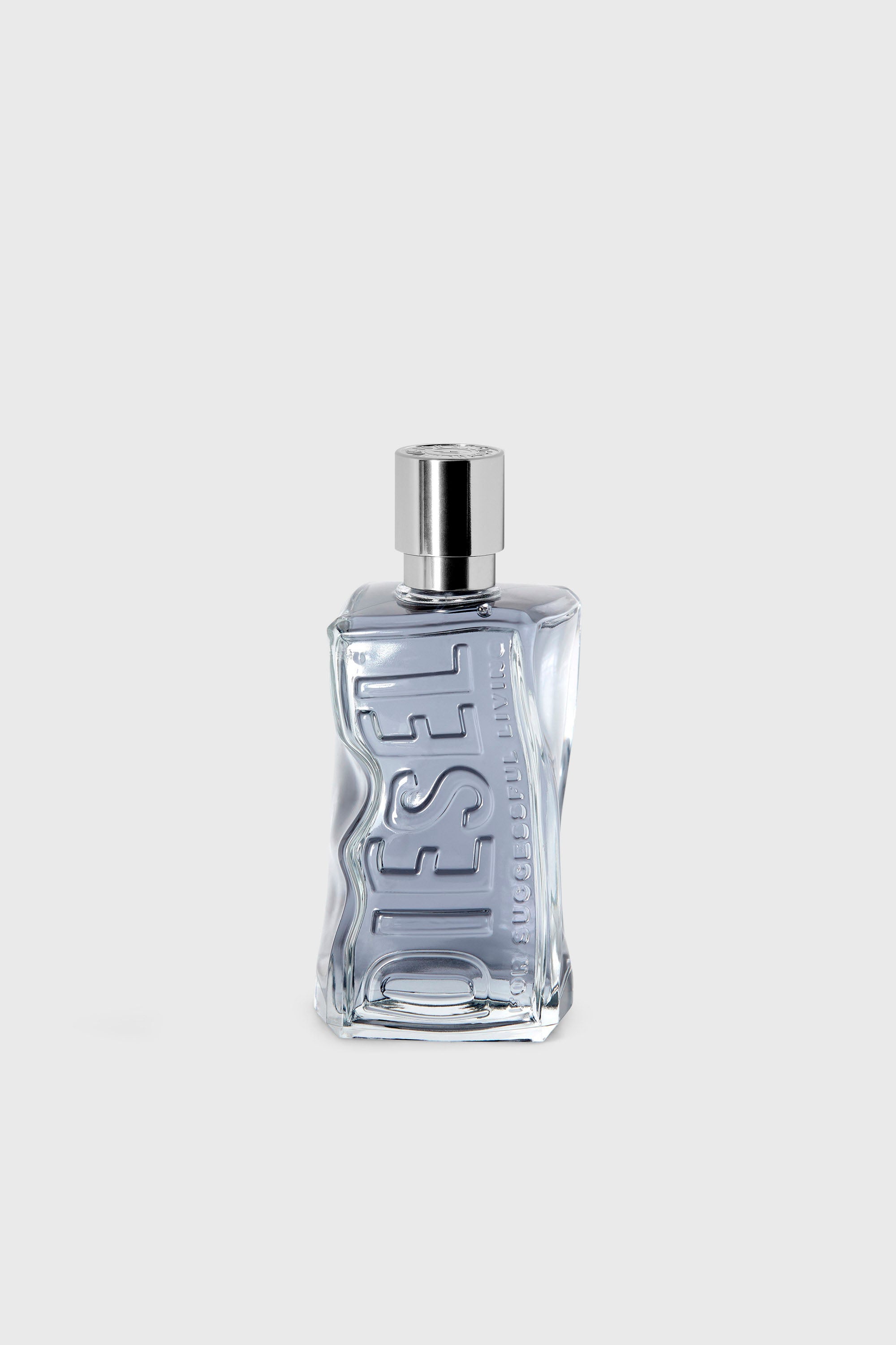 Diesel - D 100 ML LD552800 FRAGRANCE, Unisex's D 100ml, 3.4 FL.OZ., Eau de Toilette in Grey - 1