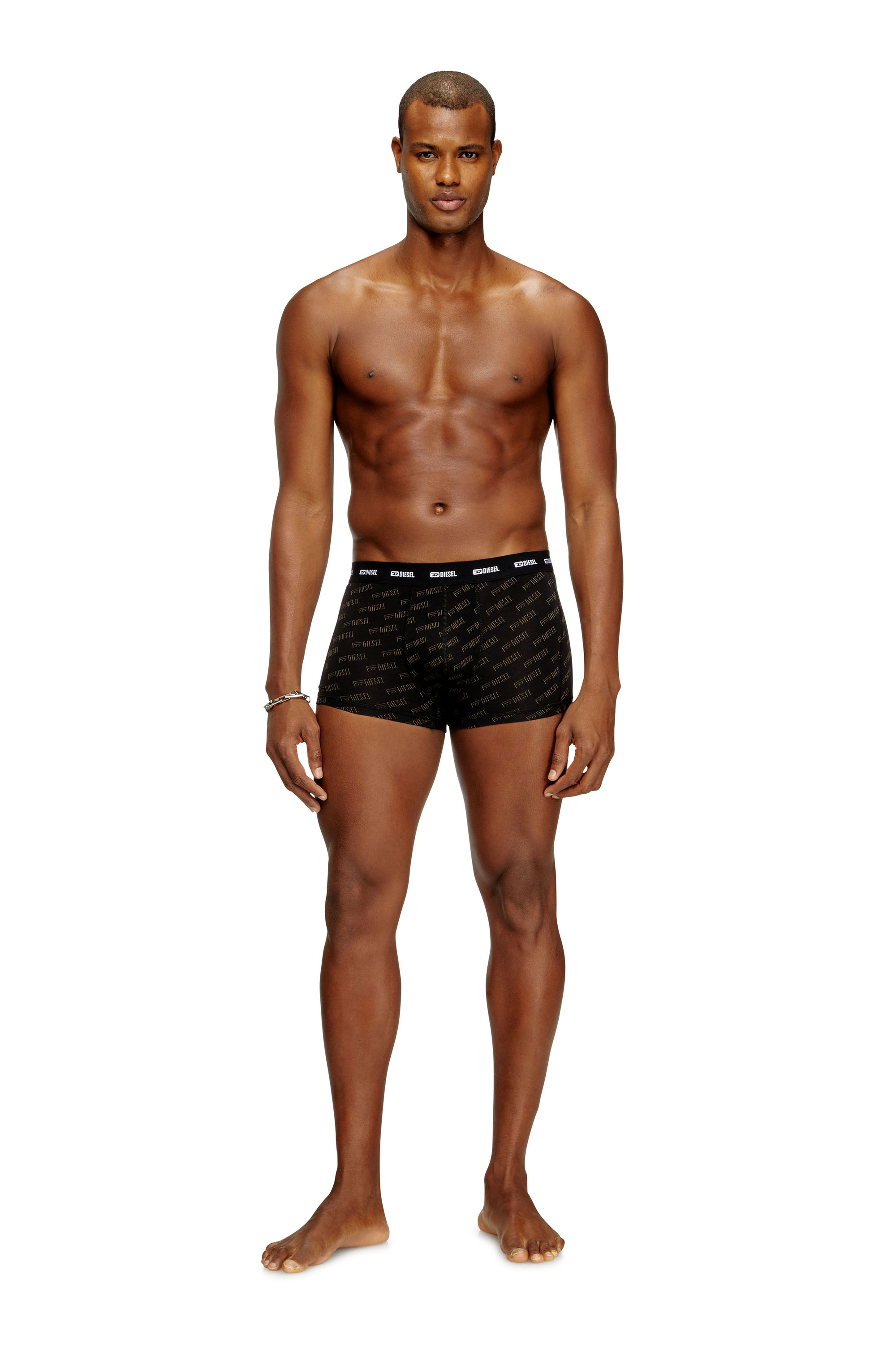 Diesel - DAMIEN-UTLT-3PACK, Man's 3-pack boxer briefs with stylised logo in null - 3