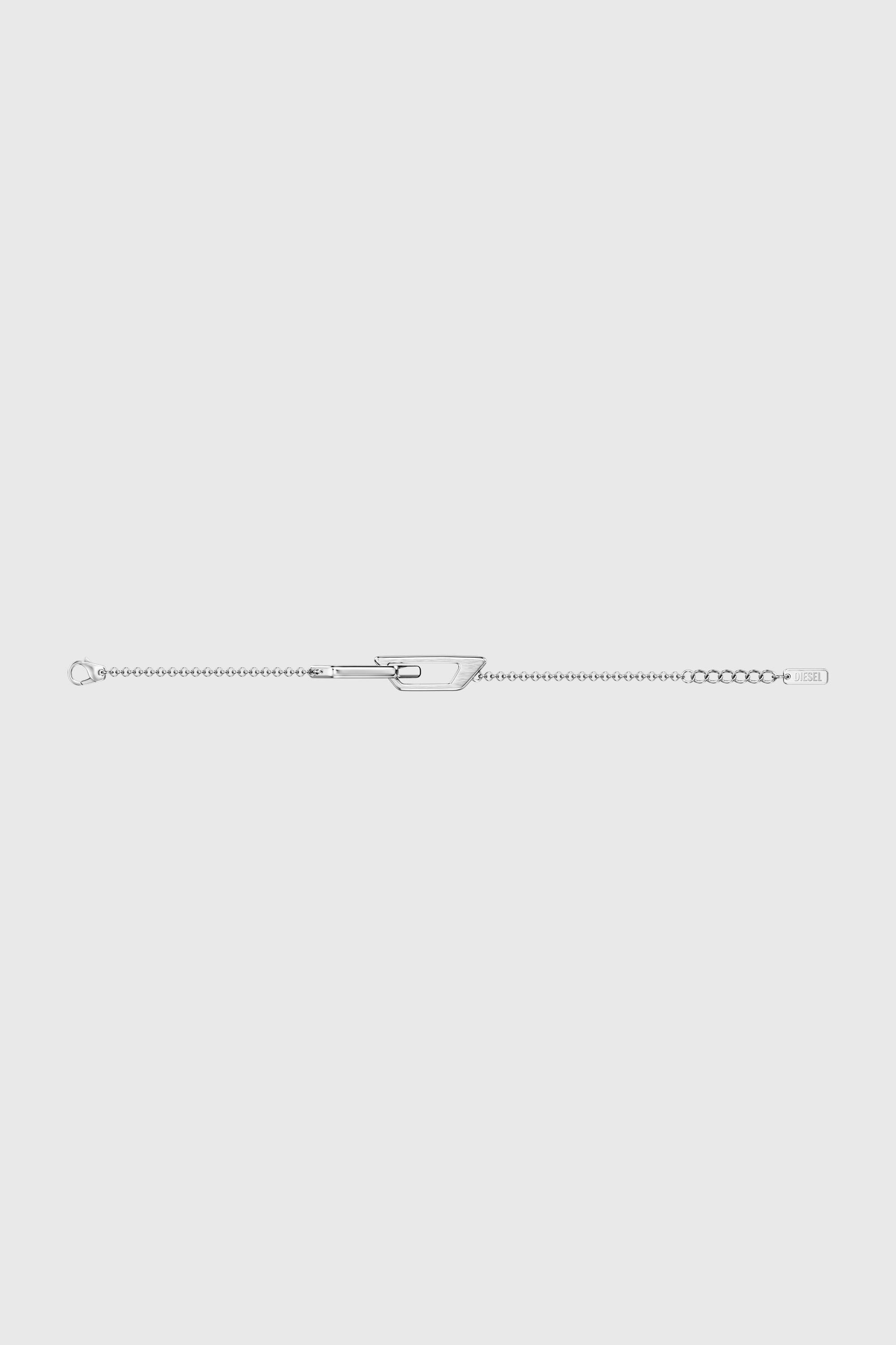 Diesel - DX1726040, Unisex's Stainless Steel Chain Bracelet in Silver - 3
