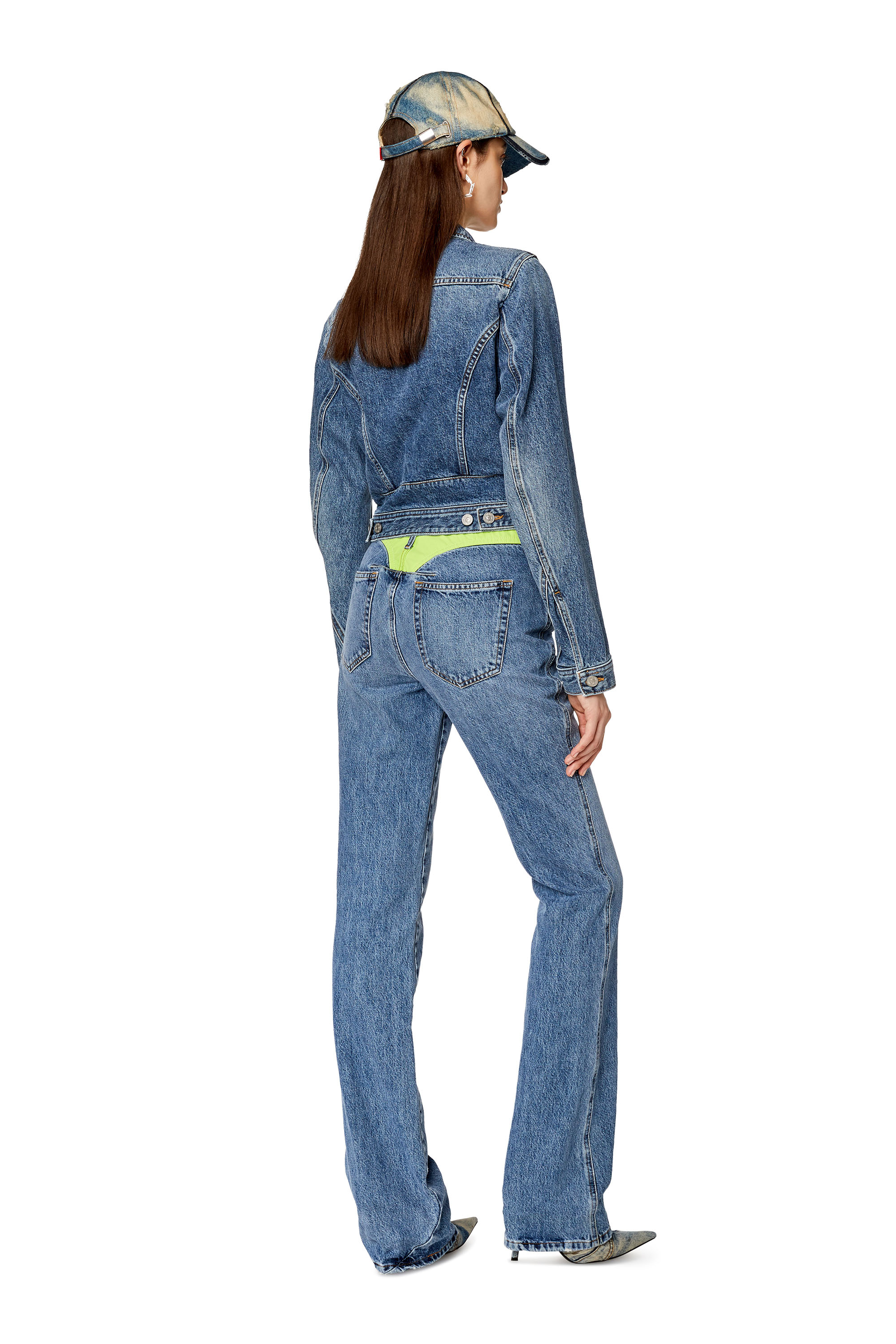 Diesel - Bootcut and Flare Jeans 2003 D-Escription 09G93, Light Blue - Image 4