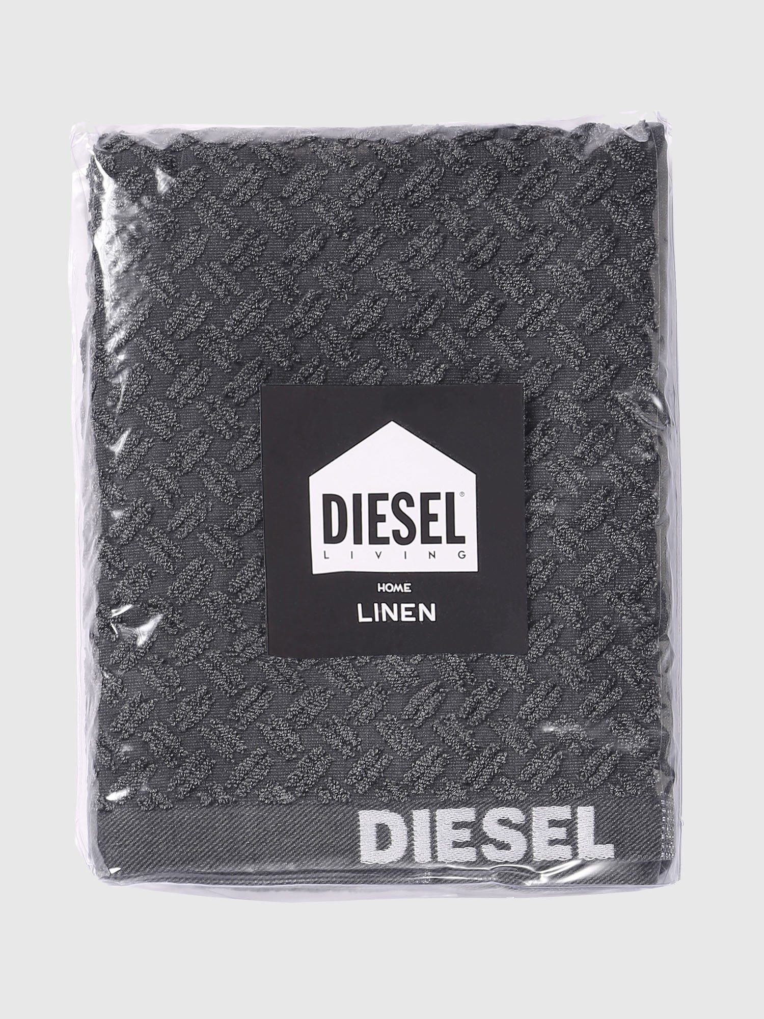 Diesel - 72299 STAGE, Unisex's Grey towel in Anthracite - 2