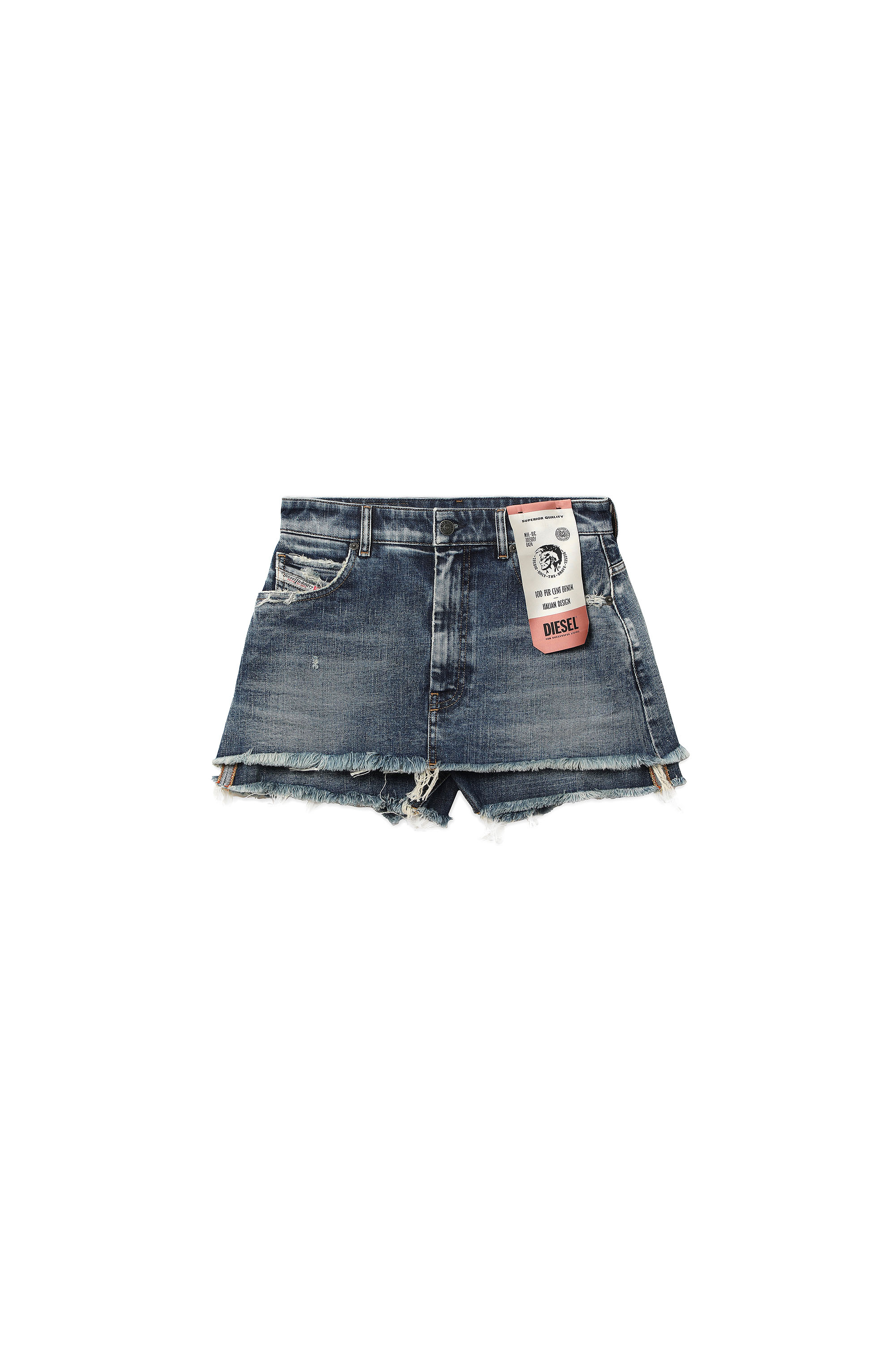 DE-MAAT-SP, Medium blue - Shorts