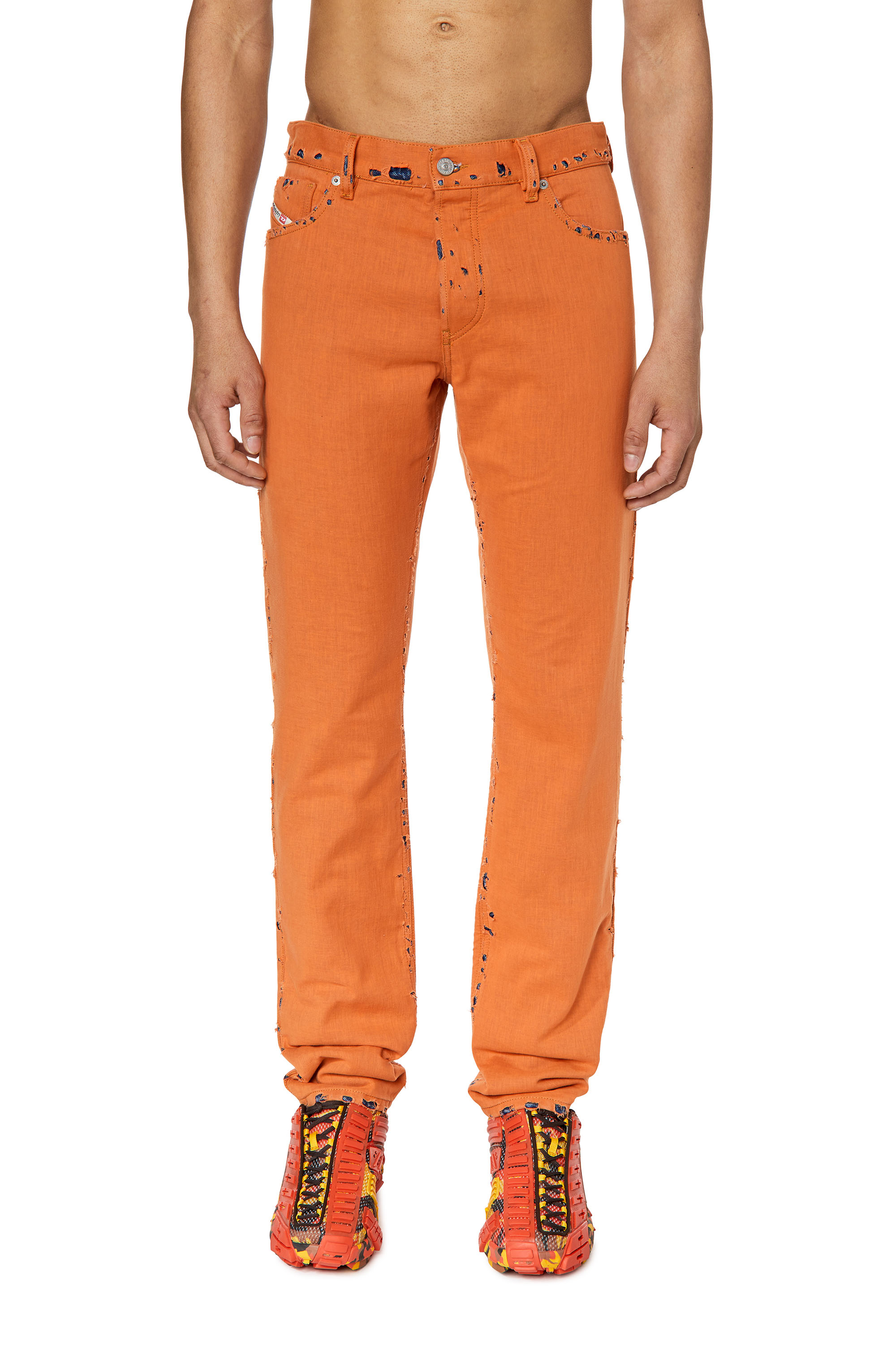 Diesel - 1995 D-Sark 007R5 Straight Jeans, Orange - Image 1