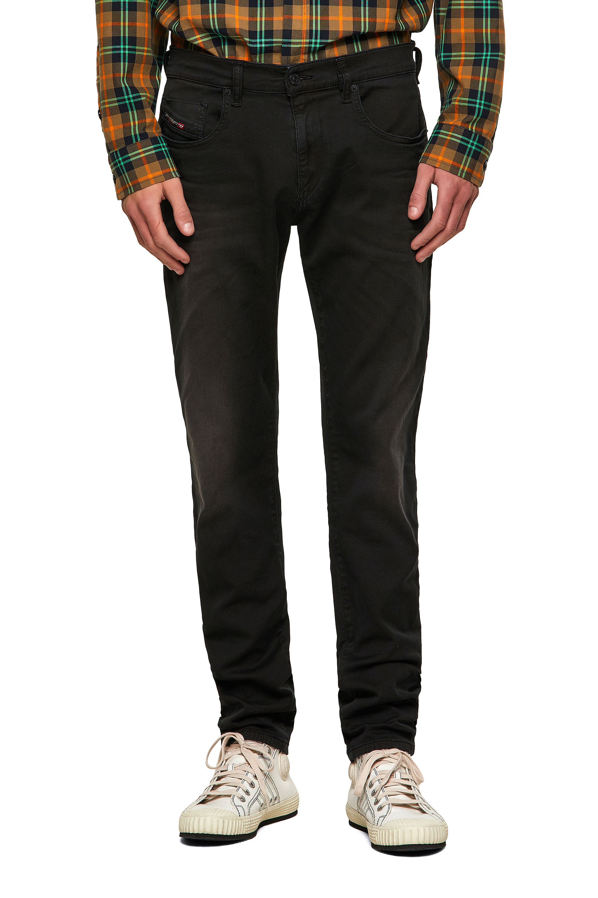 D-Strukt JoggJeans® 0670M, Black/Dark grey - Jeans