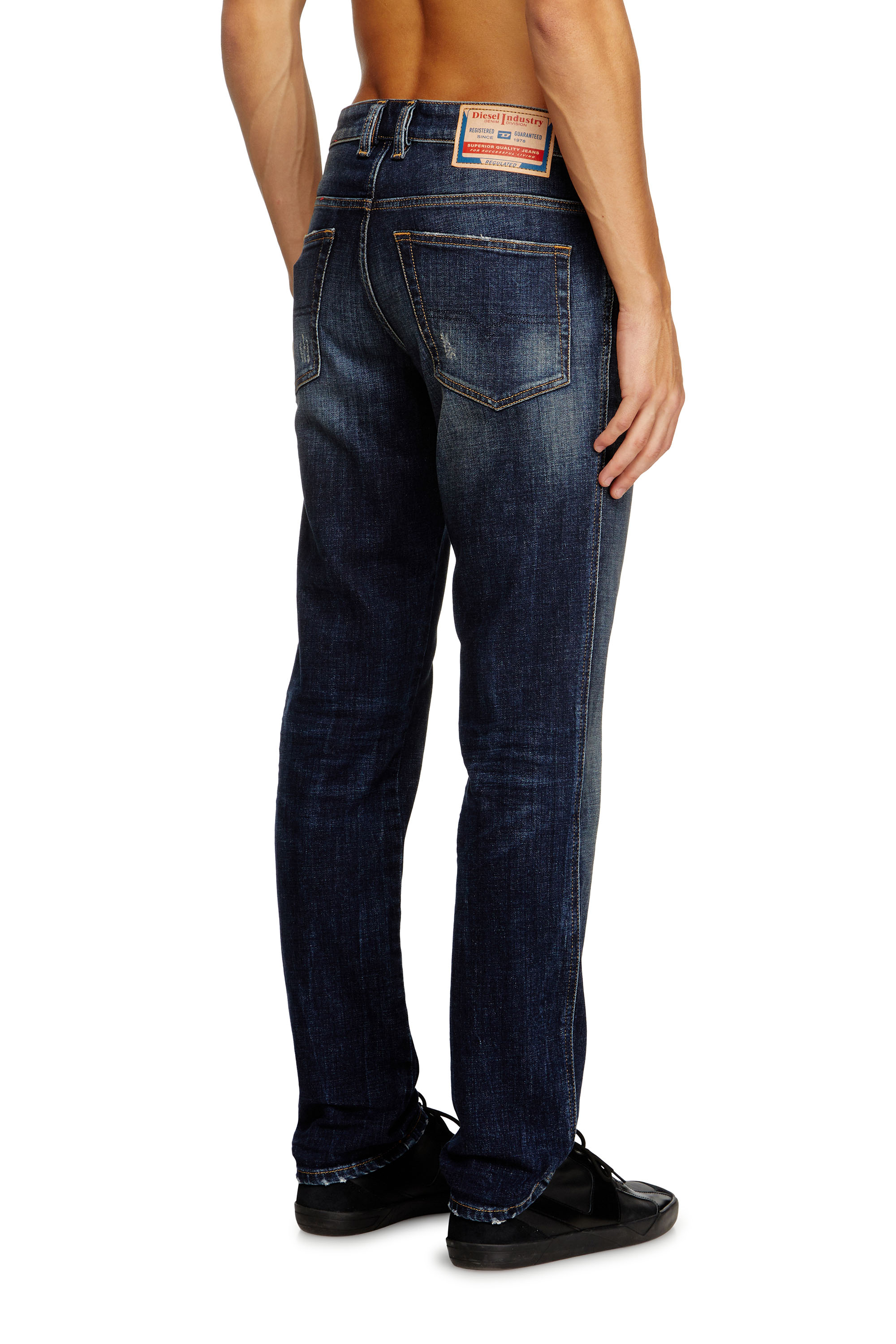 Slim Jeans 1993 D-Vyl 0ADBN, Dark Blue Diesel - Man's Slim Jeans 1993 D-Vyl 0ADBN, Dark Blue - 4