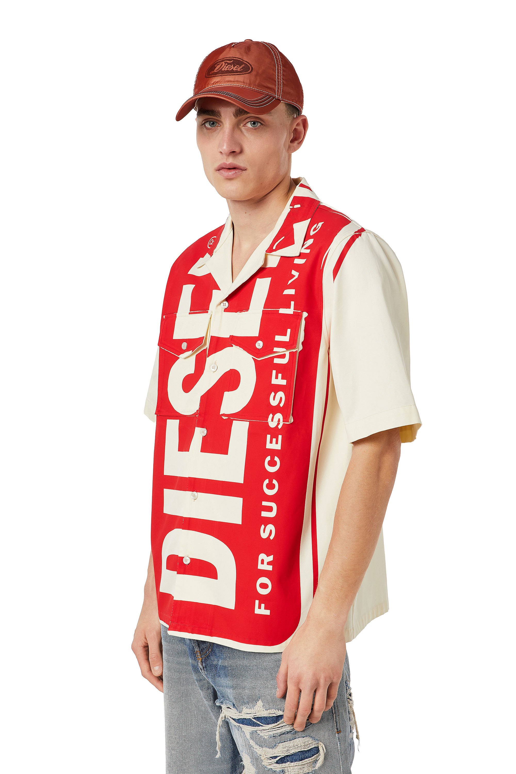 Diesel - S-MAC-A, White/Red - Image 5