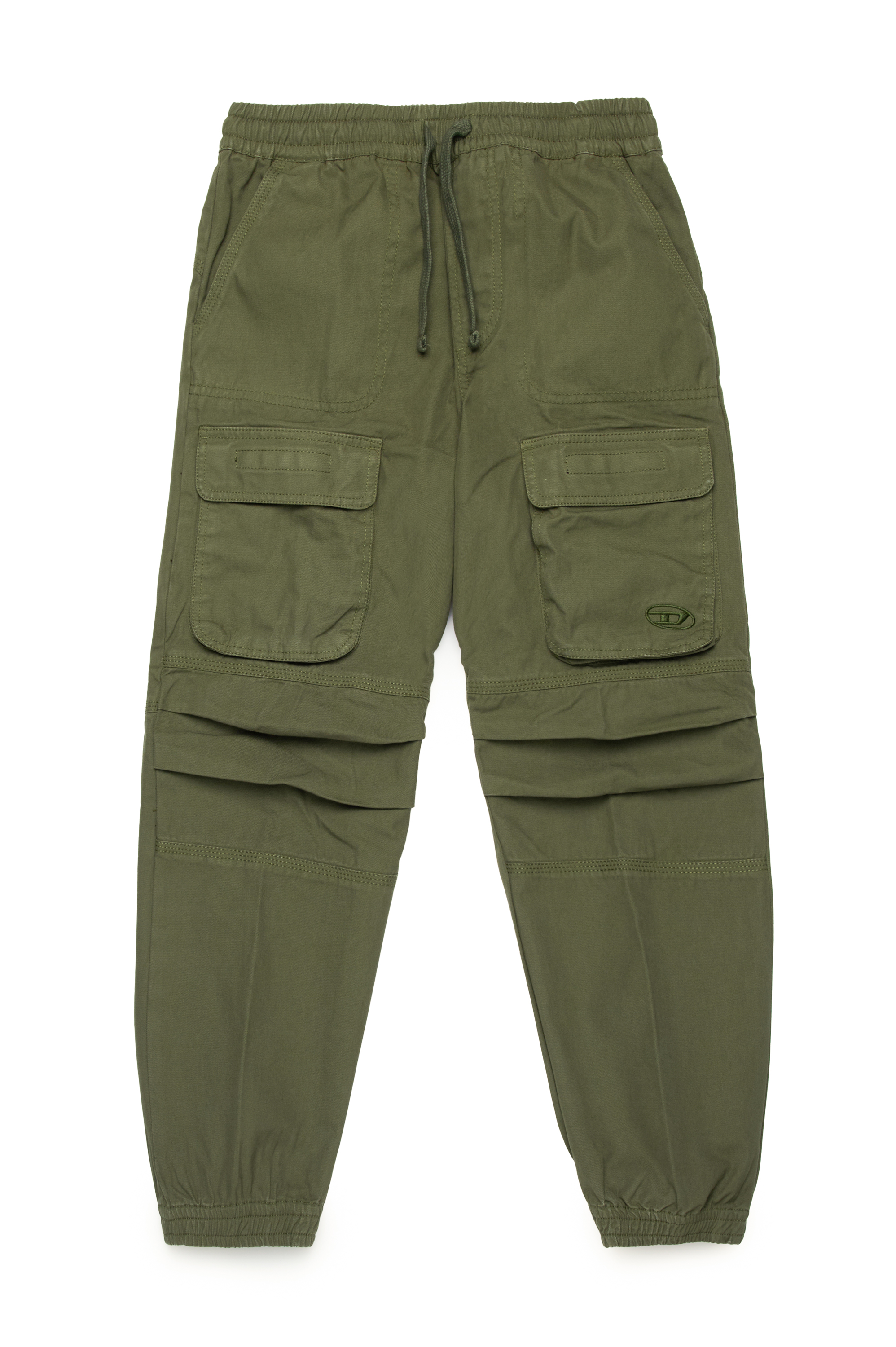 Diesel - PMIRT, Unisex's Cotton cargo pants in Military Green - 1