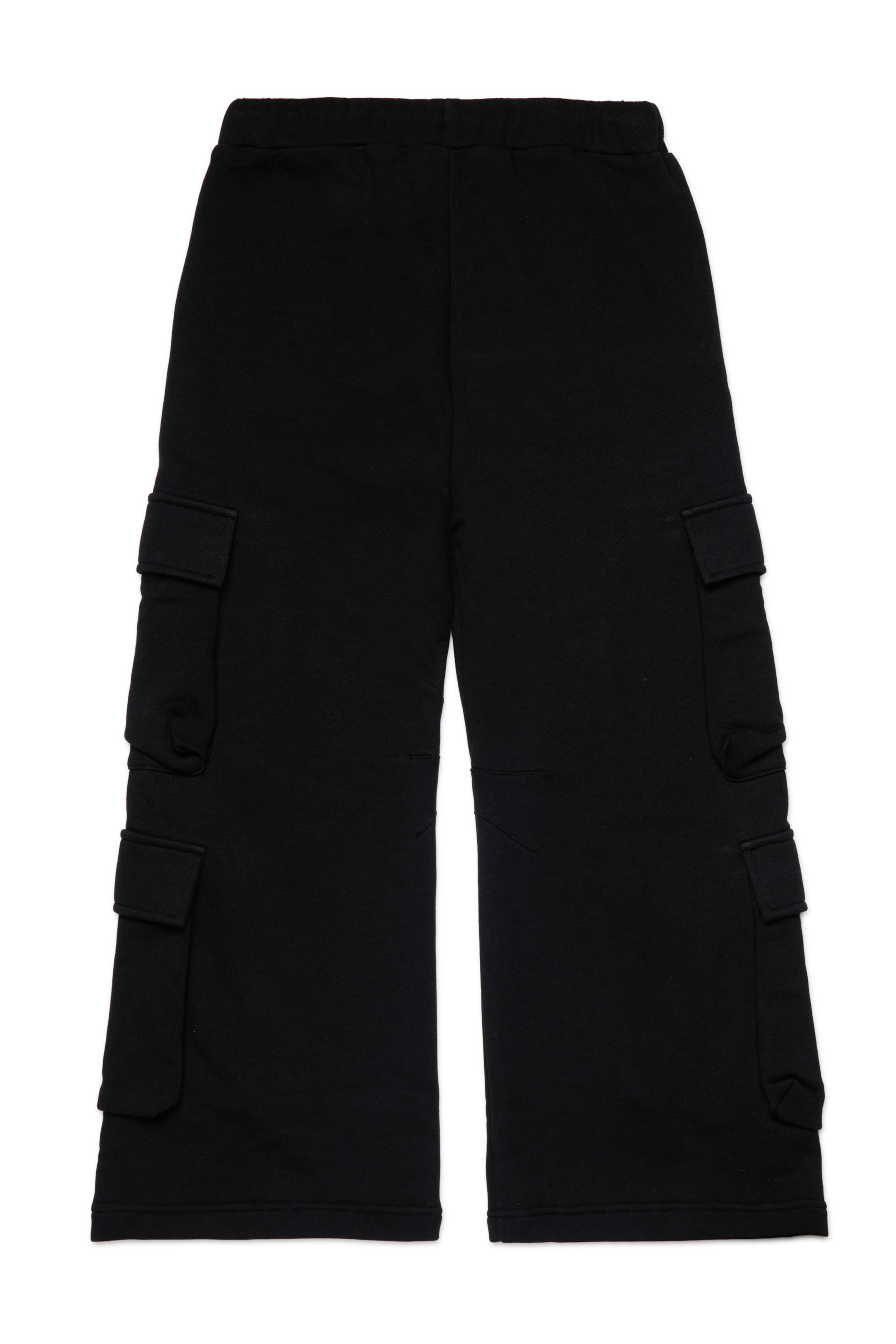 Diesel - PASDIR, Woman's Cotton pants with cargo pockets. in Black - 2
