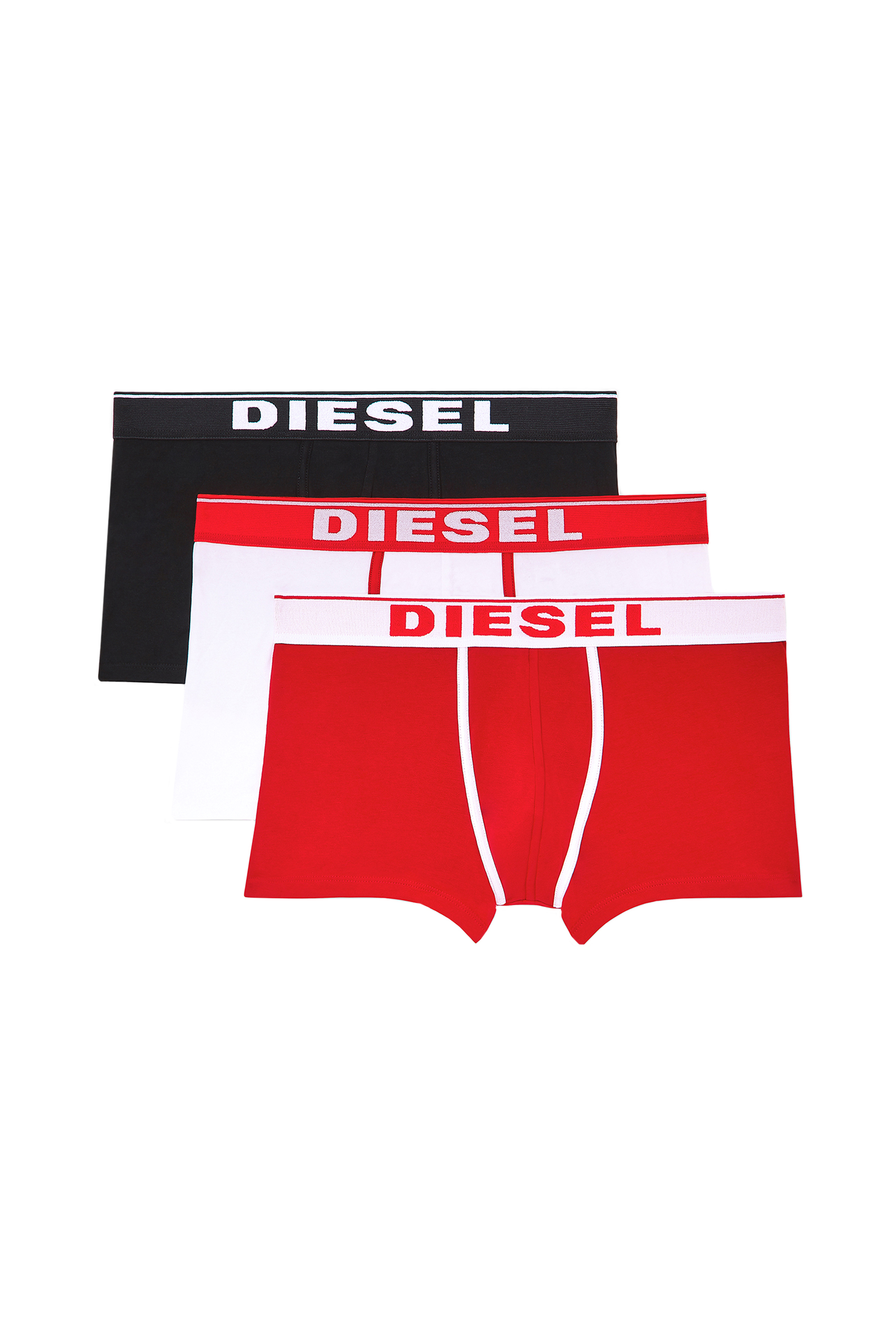 UMBX-DAMIENTHREEPACK, White/Red - Trunks