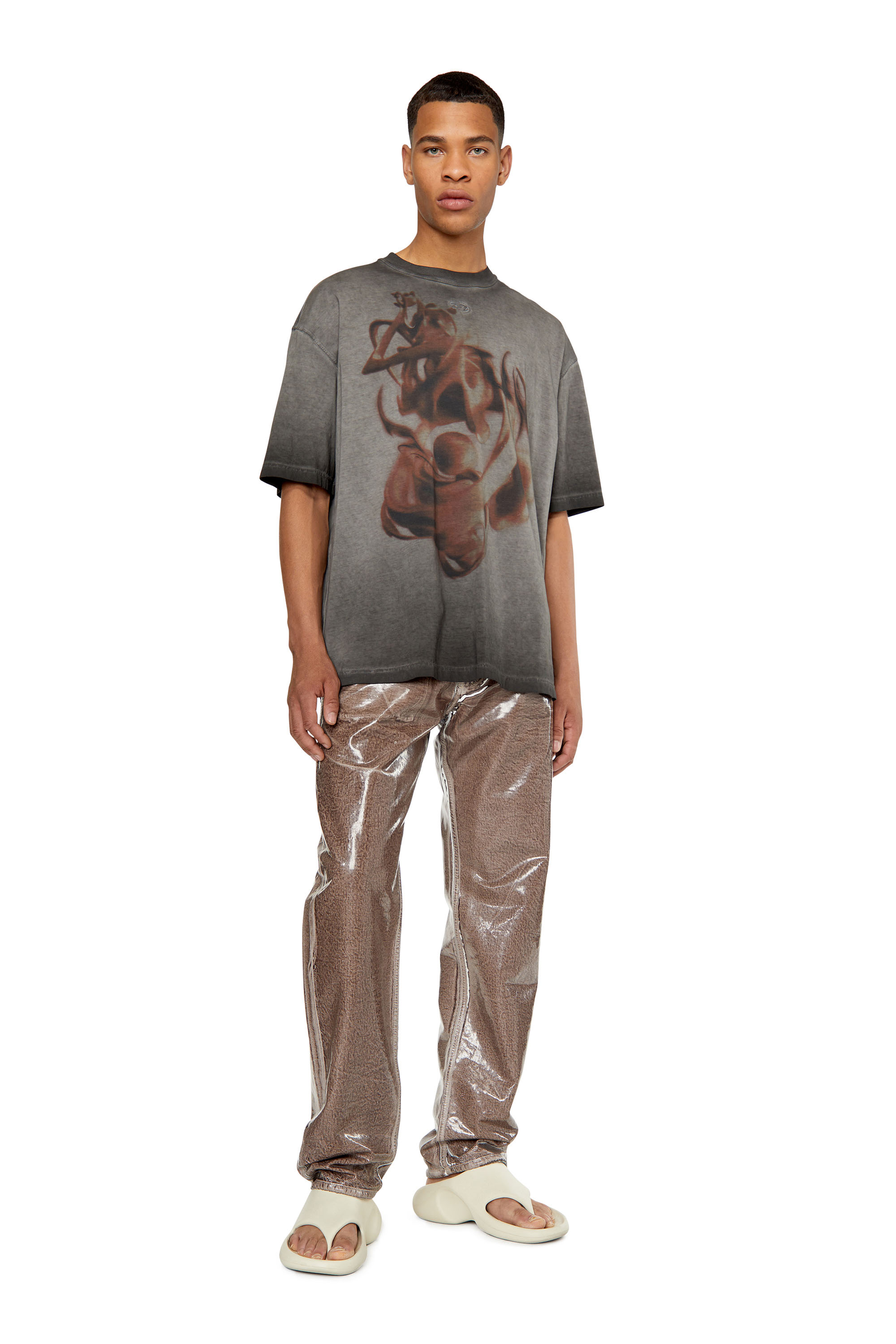 Diesel - T-WASH-H5, Black - Image 5