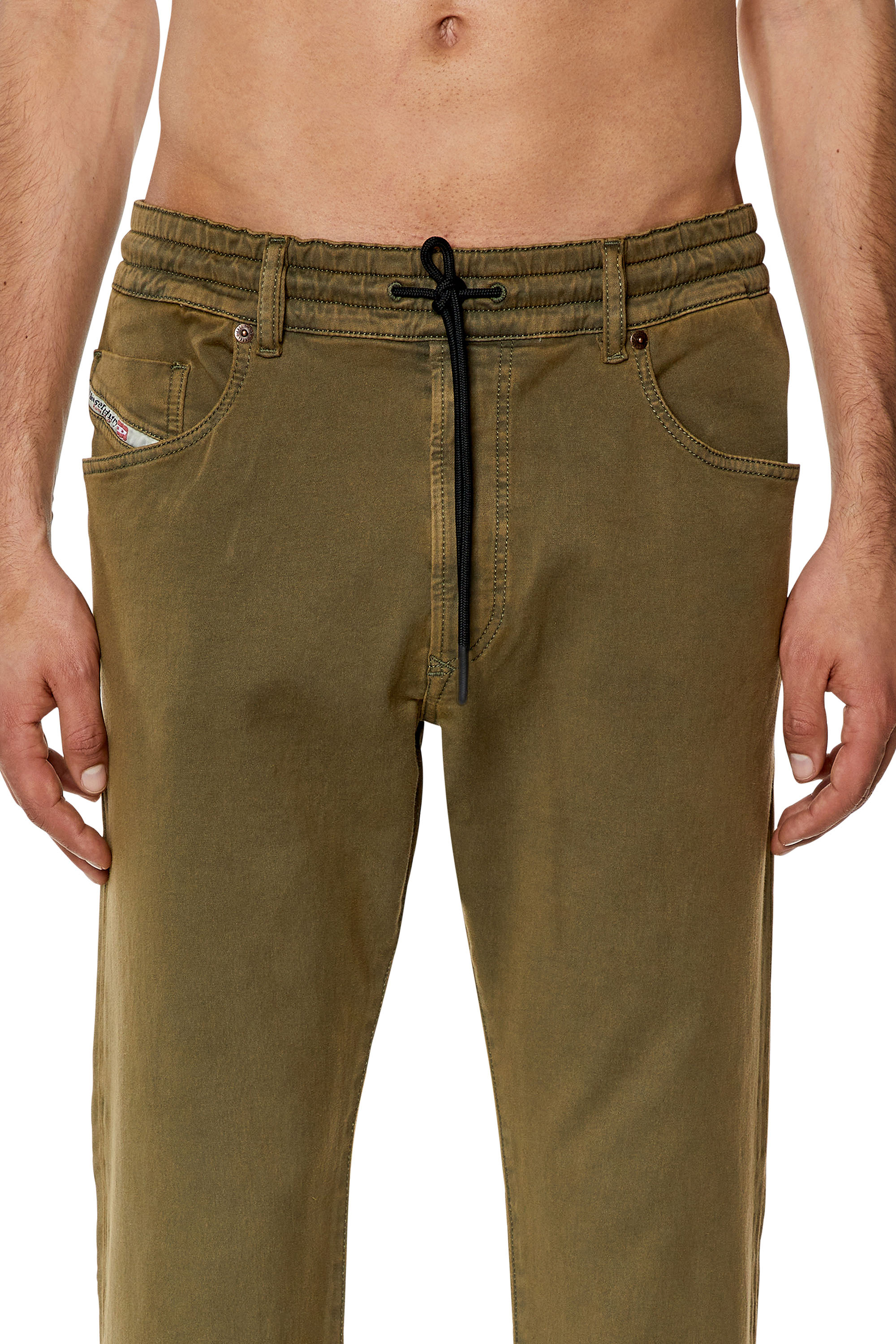 Diesel - Krooley JoggJeans® 068DY Tapered, Green - Image 3