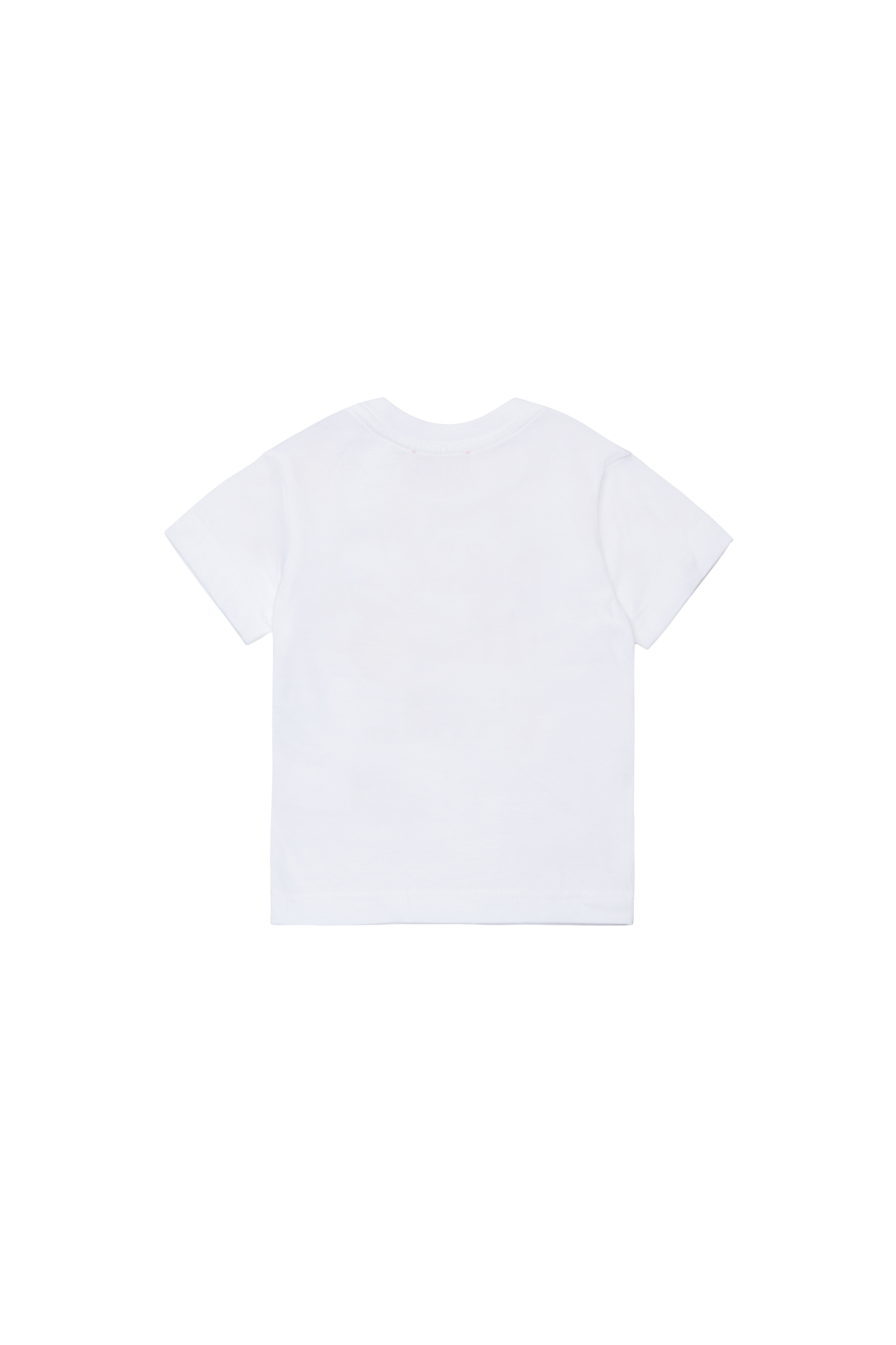Diesel - TPIRB, Man's T-shirt with fire print in White - 2
