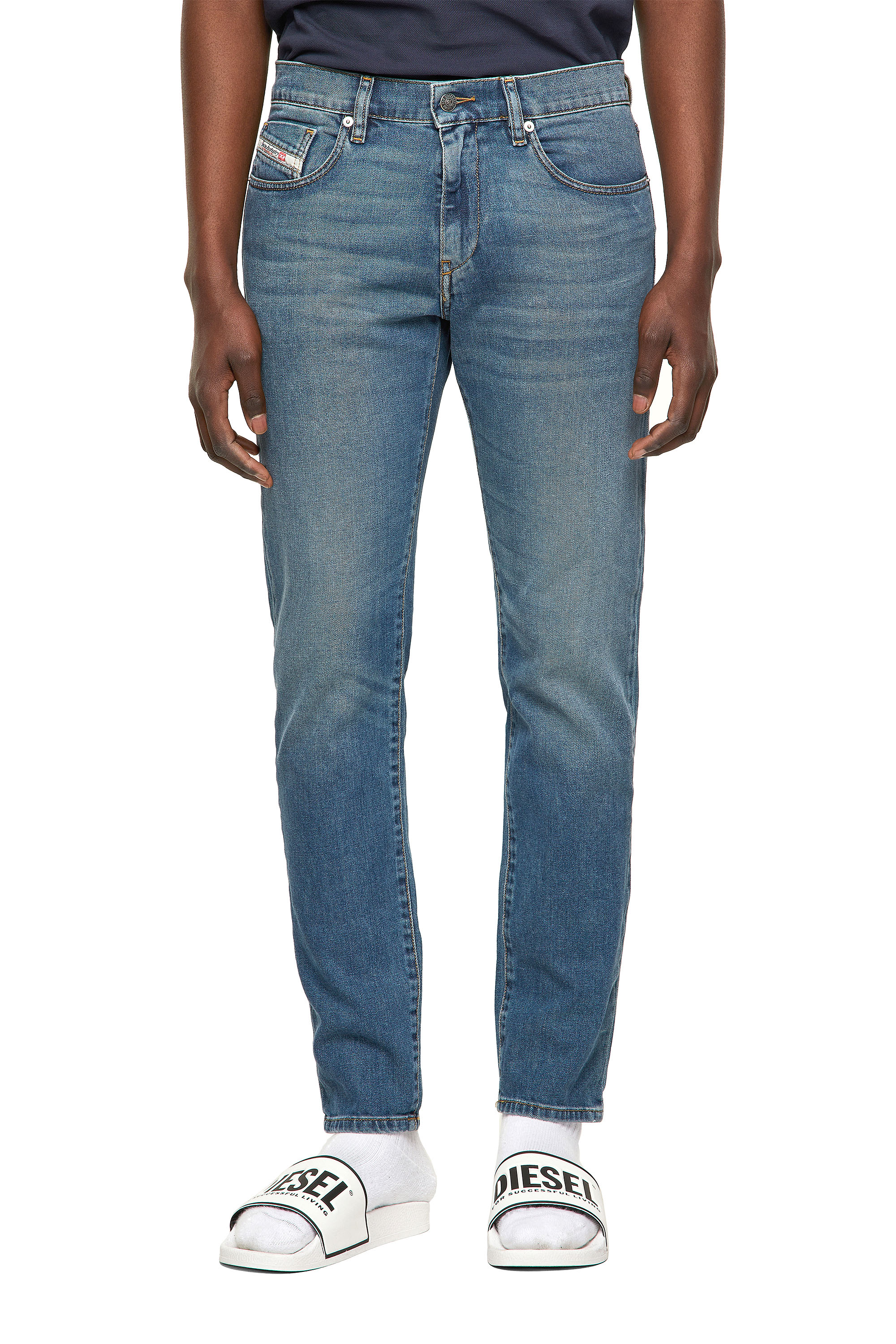 D-Strukt 009EI, Medium blue - Jeans