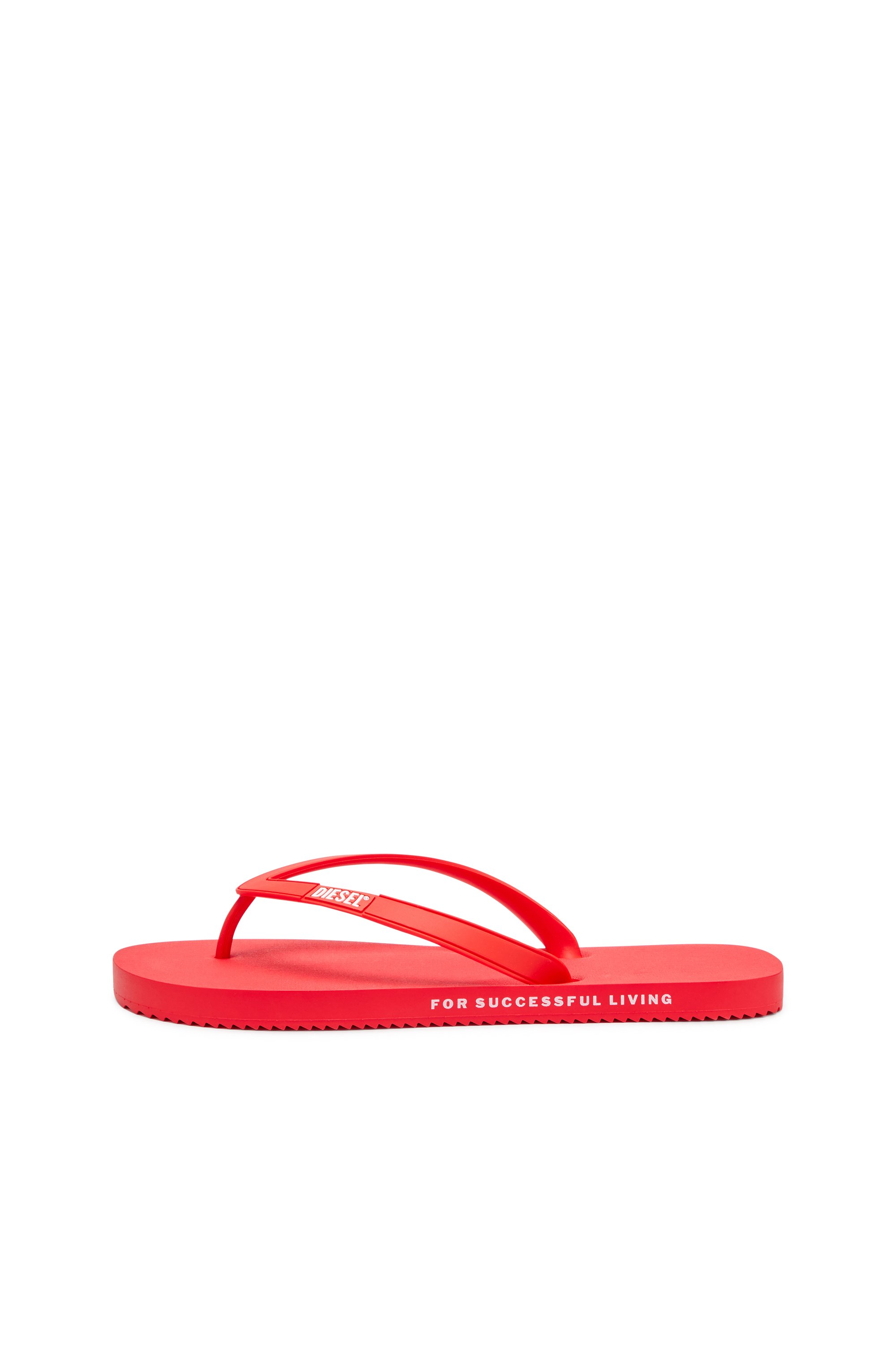 Diesel - SA-RIO W, Woman's Rubber flip-flops in Red - 7