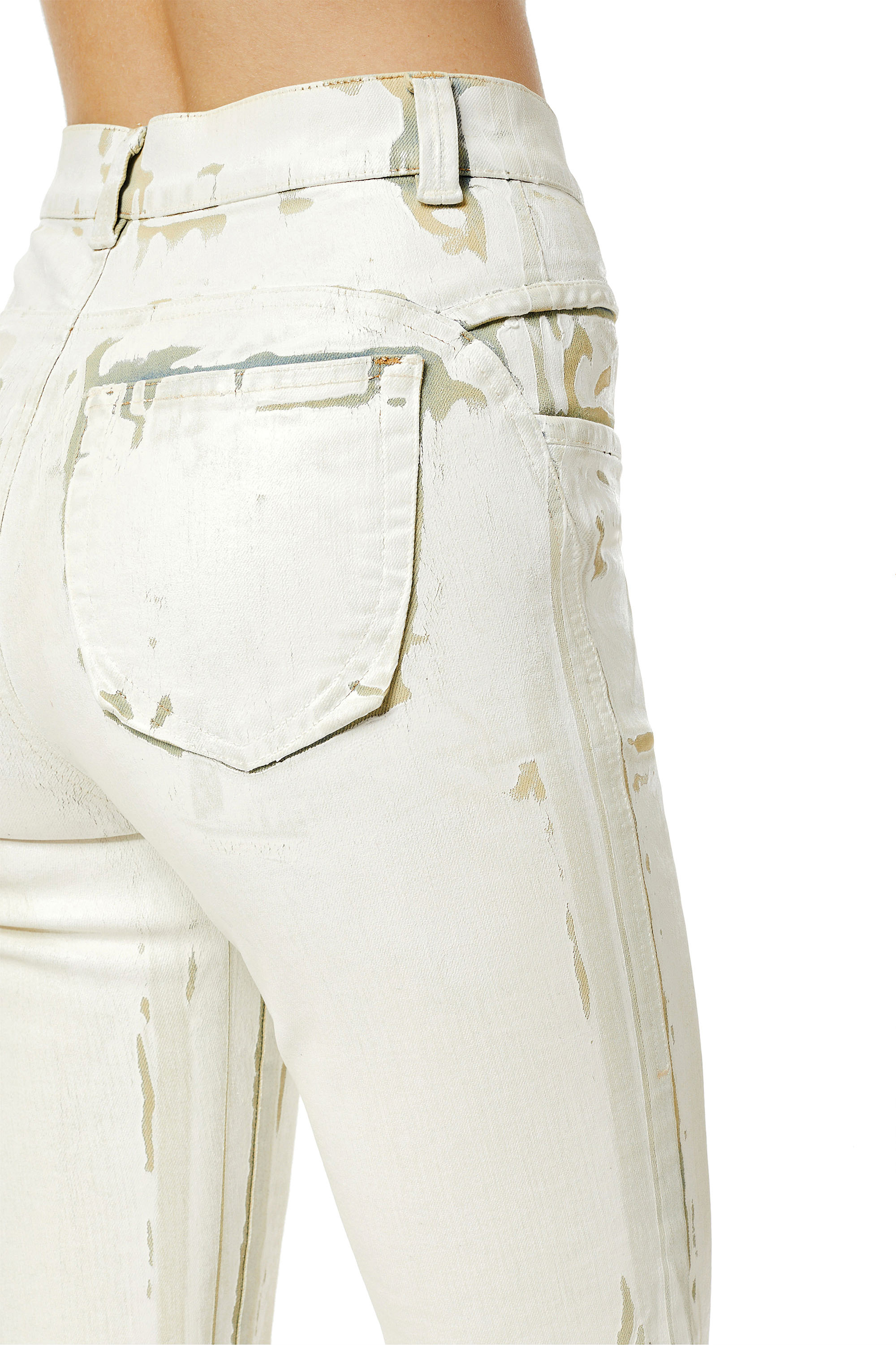 Diesel - D-LYA 0EIAE Slim Jeans, White - Image 3