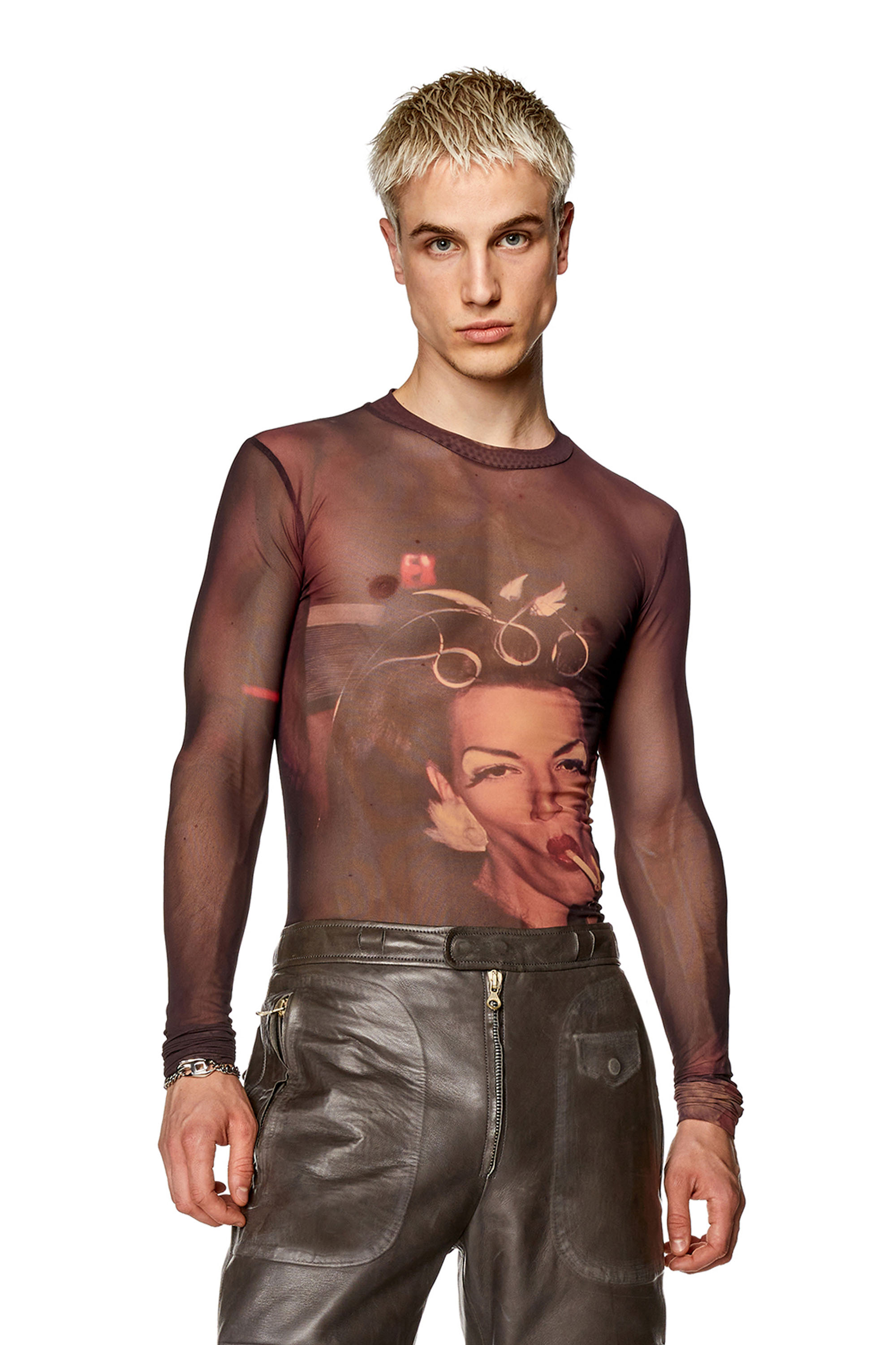 Diesel - PR-T-SIELAR-LONG, Violet - Image 1
