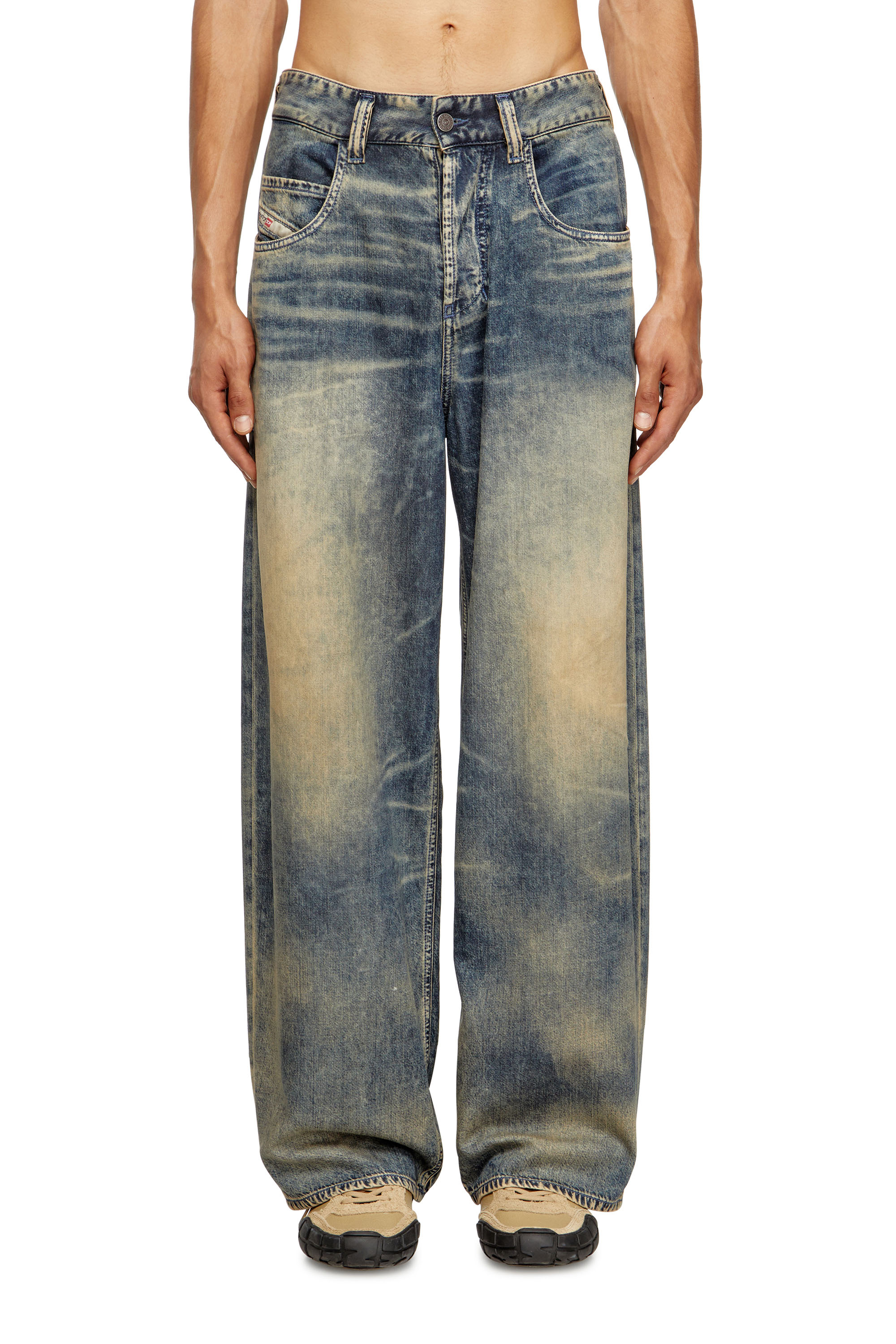 Relaxed Jeans 1997 D-Enim-M 0CEBB, Medium blue Diesel - Man's Relaxed Jeans 1997 D-Enim-M 0CEBB, Medium blue - 3