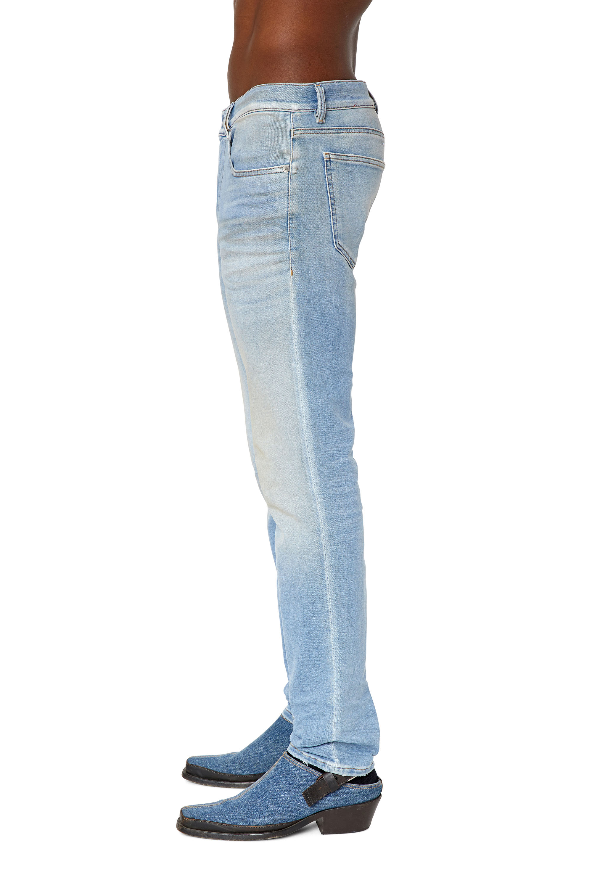 Diesel - D-Strukt JoggJeans® 068CW Slim, Light Blue - Image 4