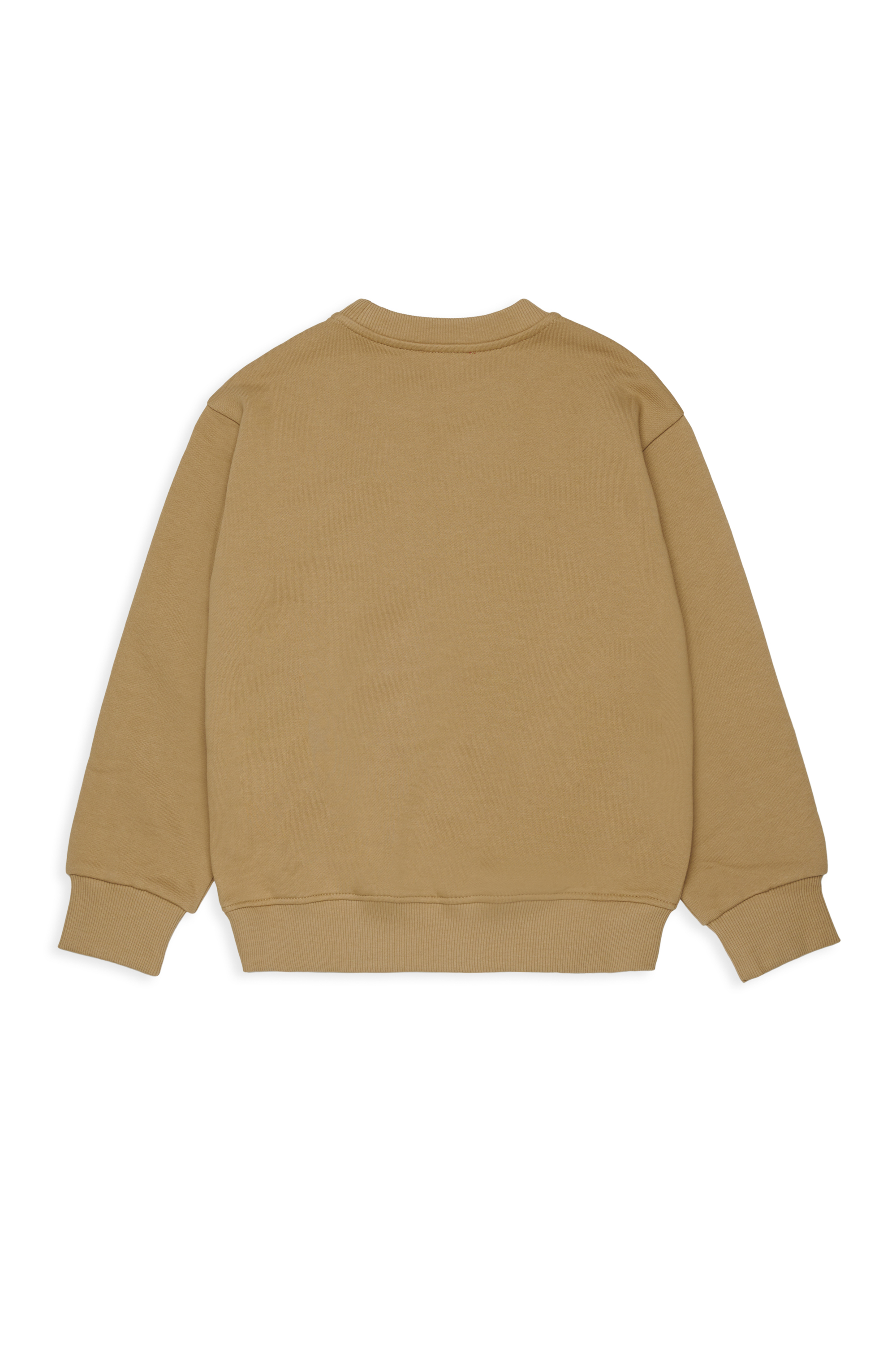 Diesel - SLODIM OVER, Man's Sweatshirt with Diesel Industry print in Brown - 2