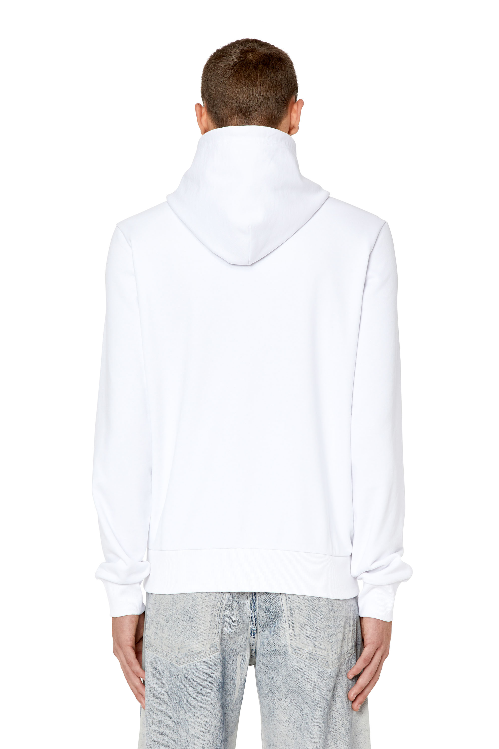 Diesel - S-GINN-HOOD-K30, White - Image 4